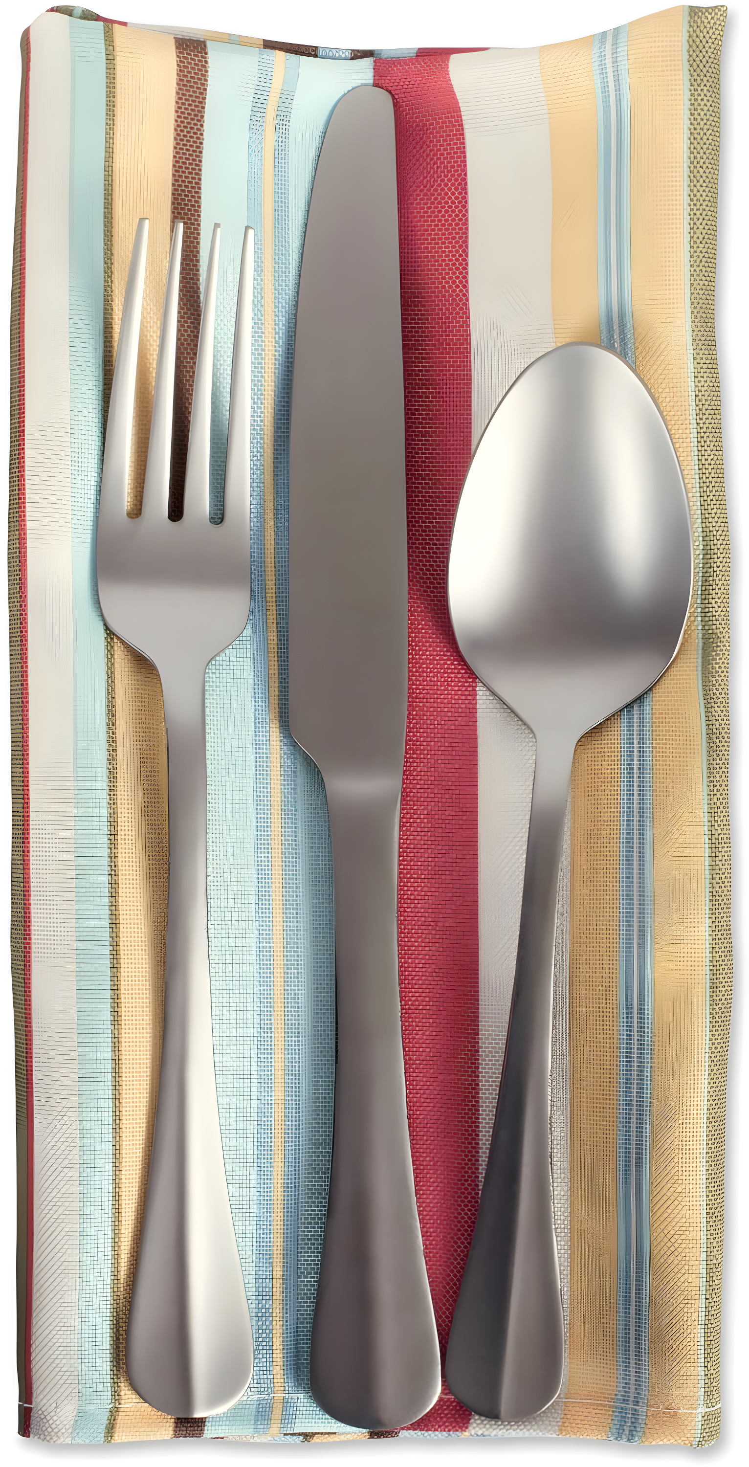 Casa Polyester Floral Square Napkin (Set of 6)