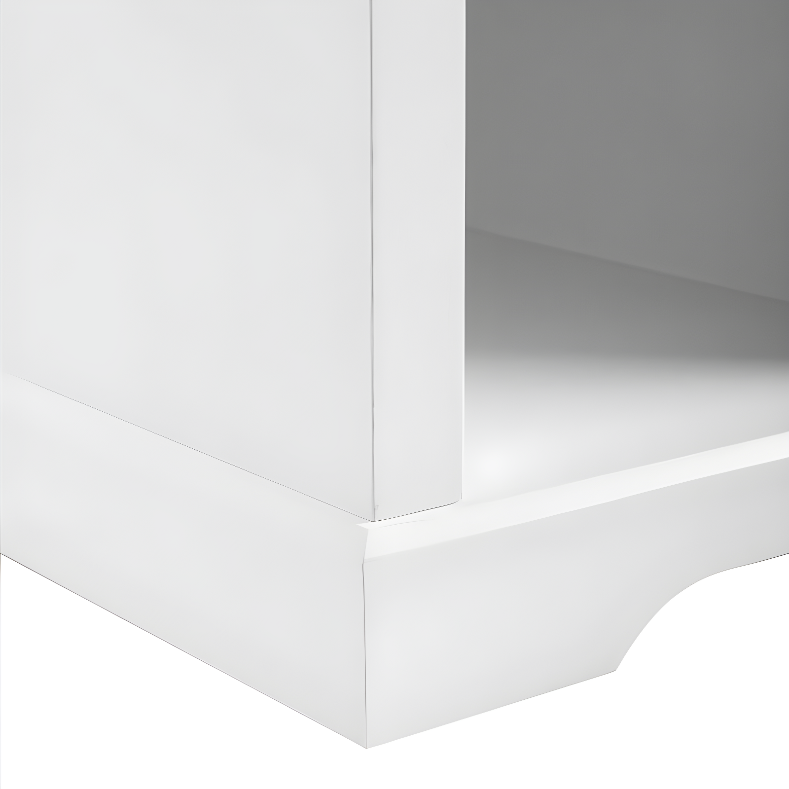 Anderson Storage Bench White - Crosley: Cushioned, Linen Upholstered, Farmhouse Style