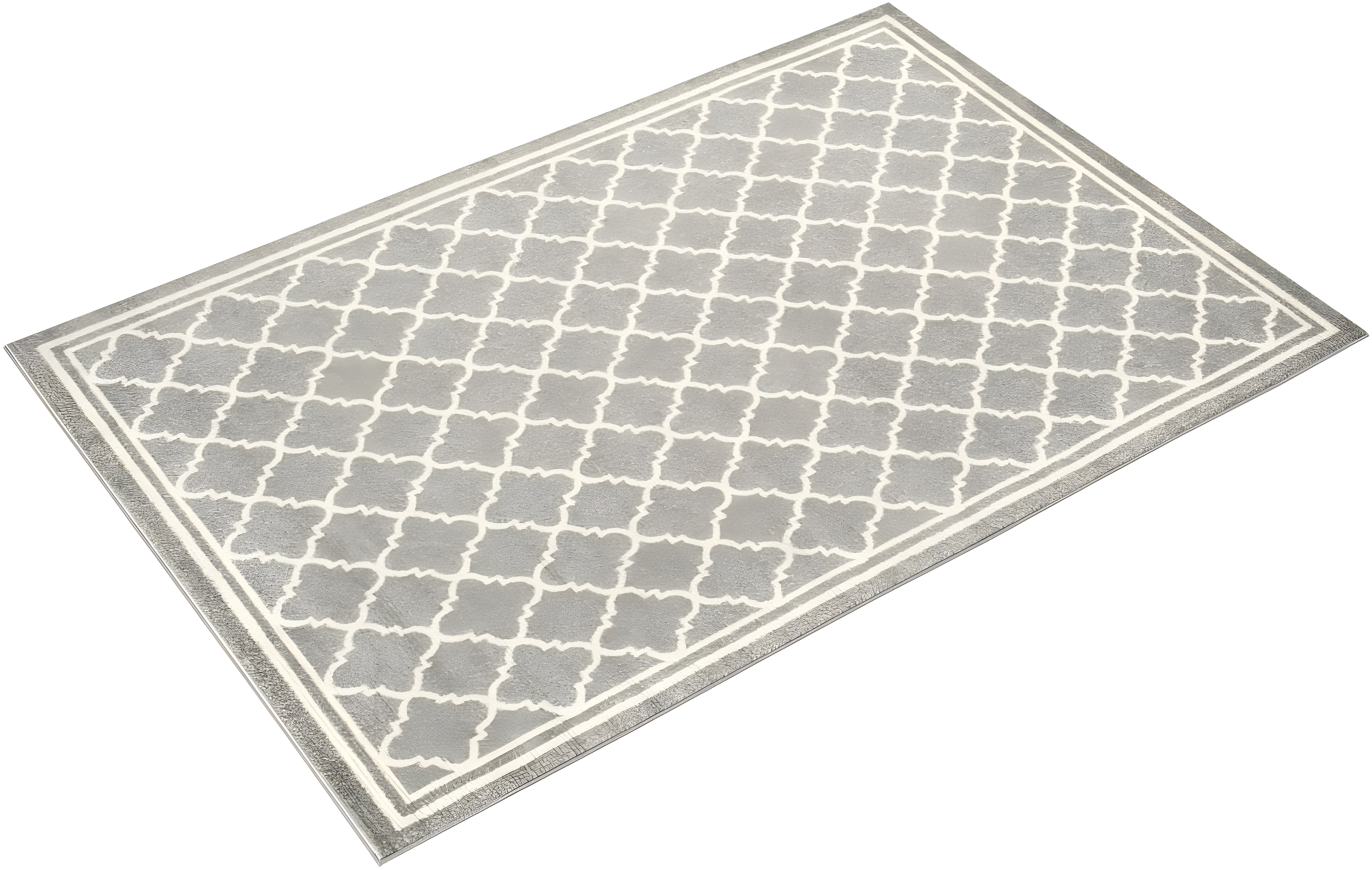 SAFAVIEH Amherst Trina Geometric Area Rug, Dark Grey/Beige, 5'3" x 8'