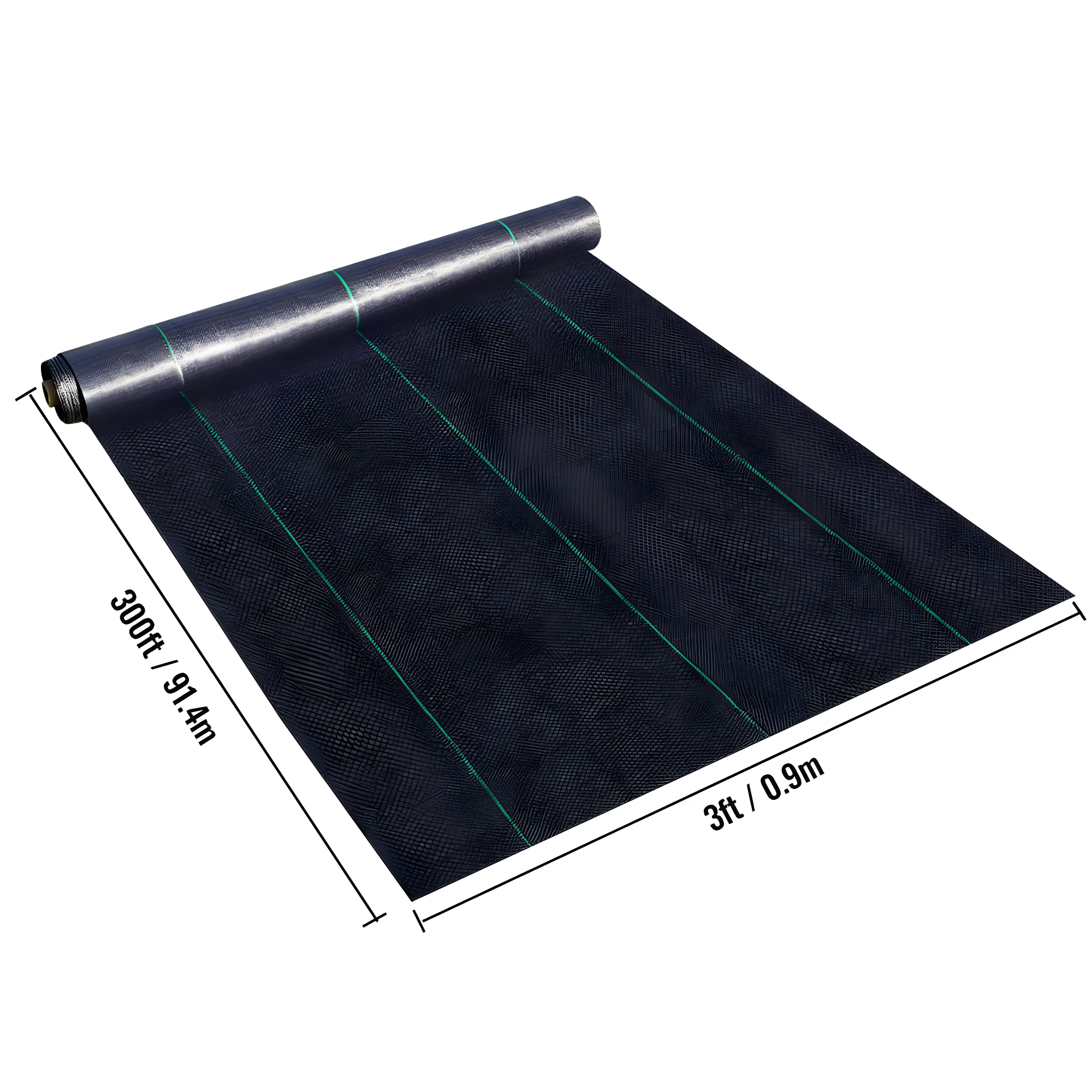 VEVOR VEVOR Landscape Fabric Garden Weed Barrier Driveway Fabric