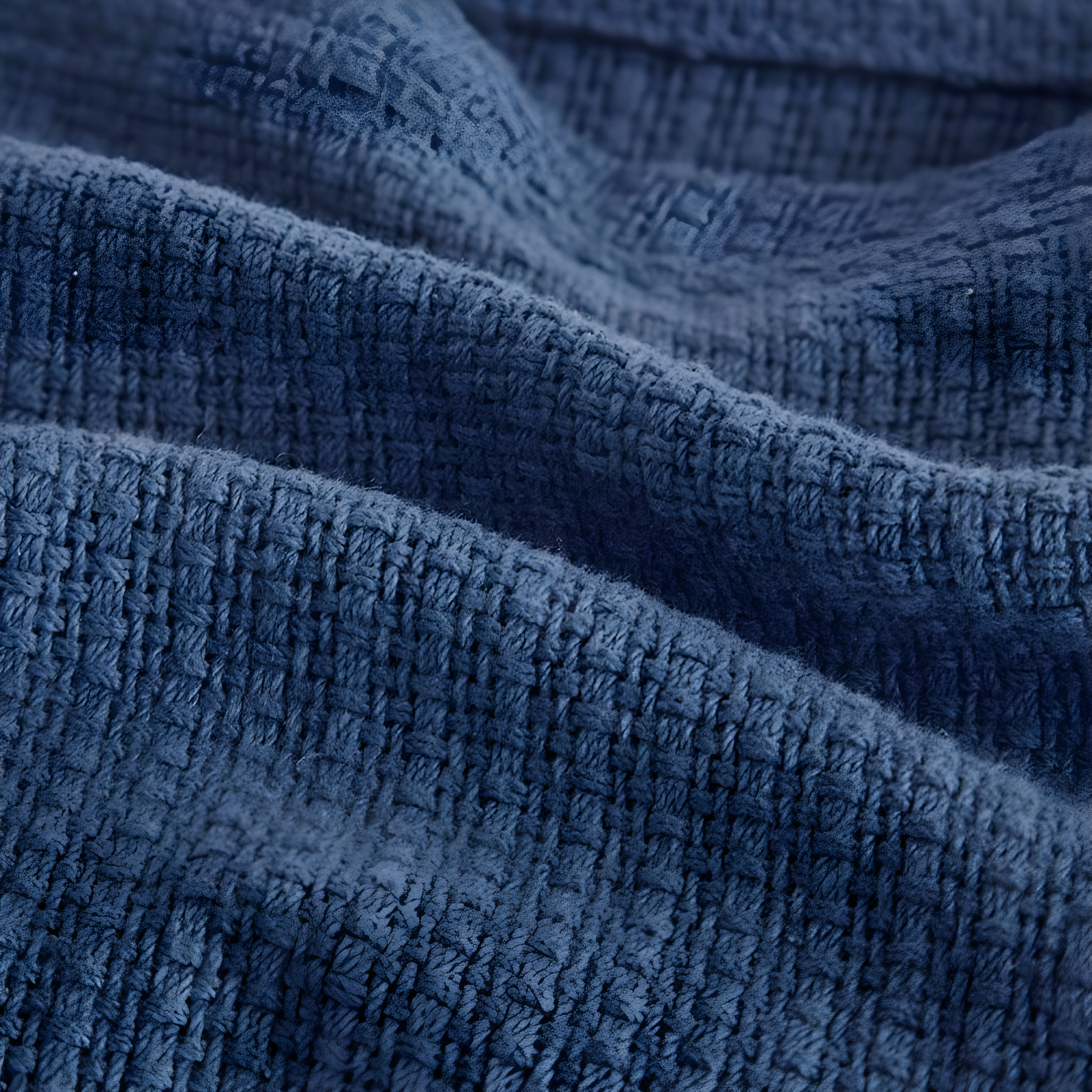 Freshspun Basketweave Cotton Blanket