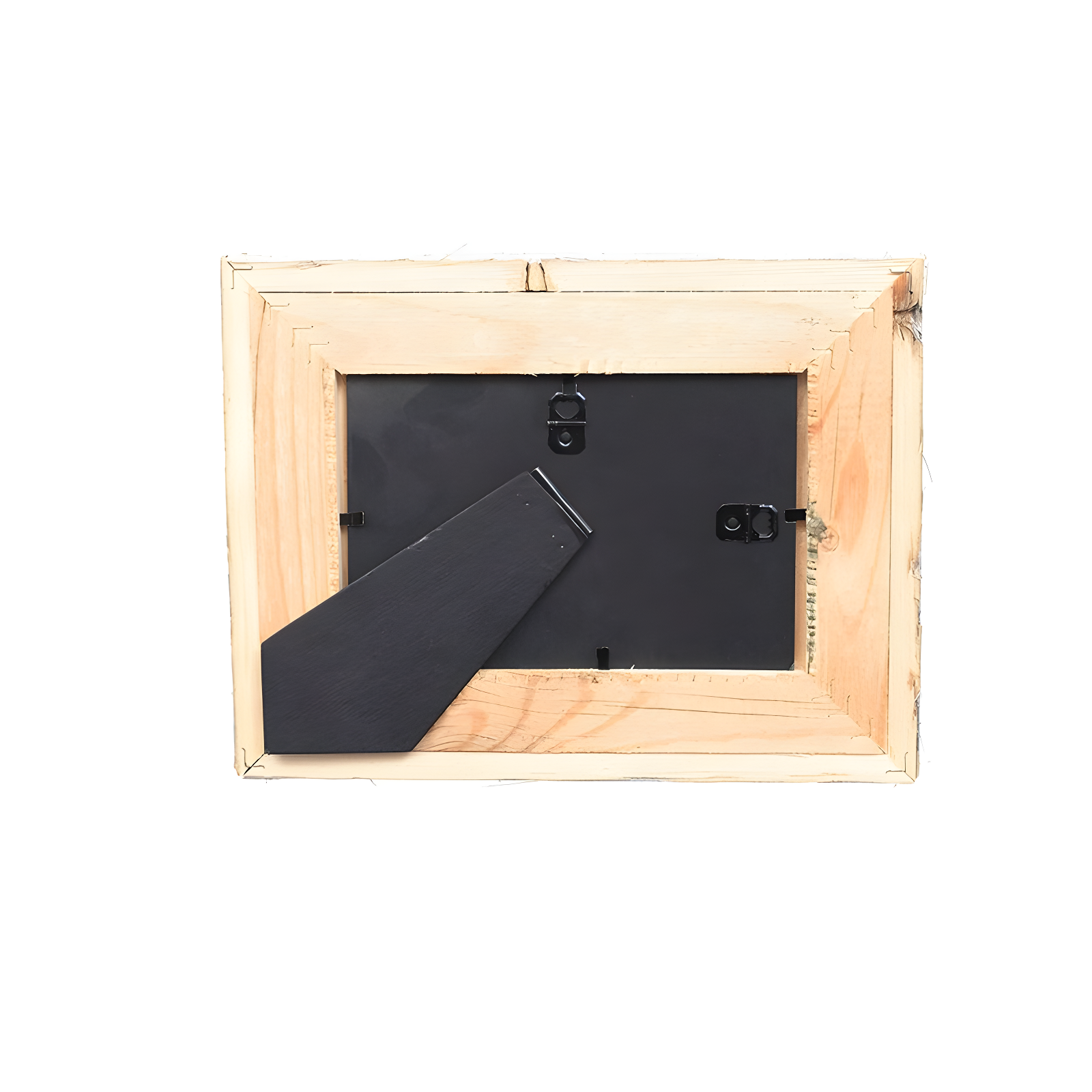 Kattan Weathered Gray Wood Beveled Picture Frame