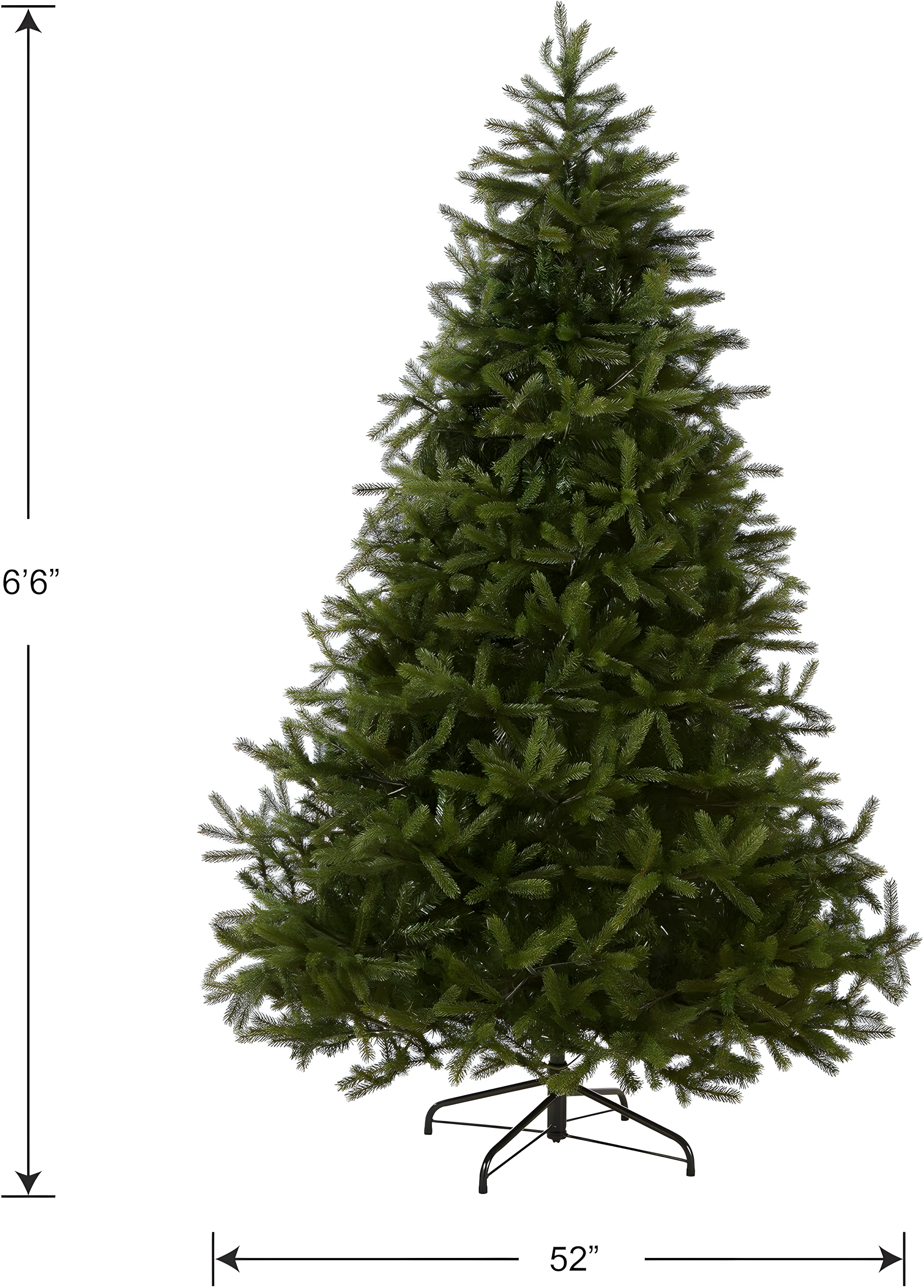 6.5' Unlit Norway Fir Artificial Christmas Tree - National Tree Company