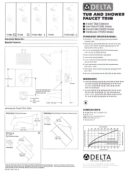 Dryden Tub and Shower Faucet with H2Okinetic Technology