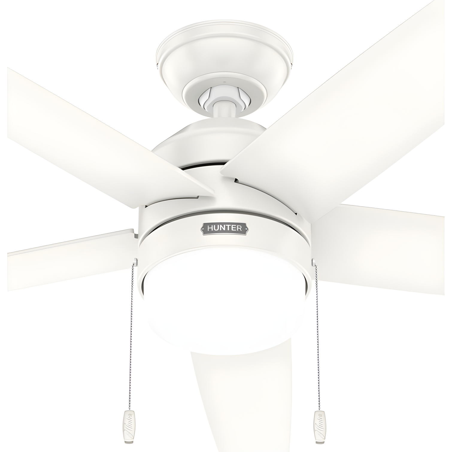 Bardot 52" 5 - Blade Ceiling Fan With Lights and Pull Chains