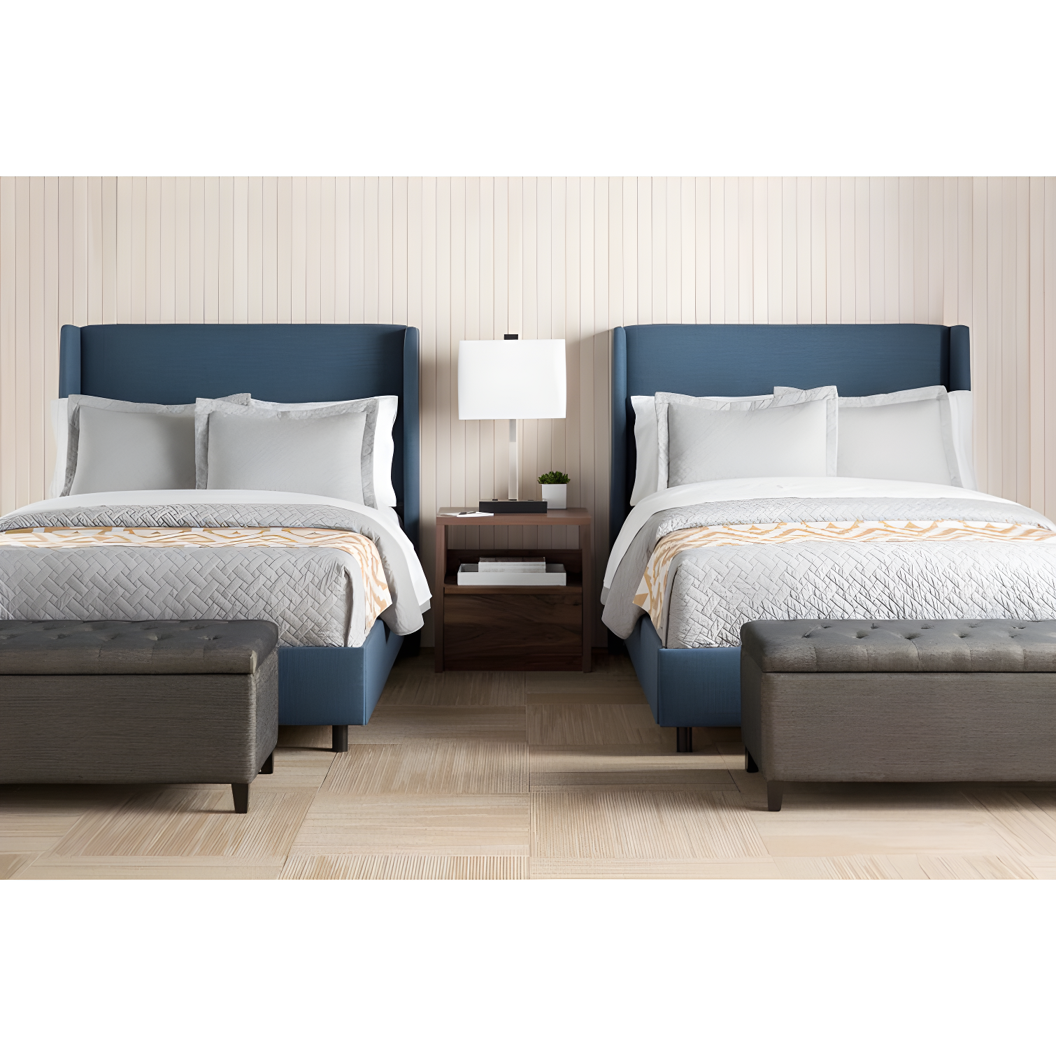 Tommy Bahama Raffia Solid Cotton Reversible Quilt Set