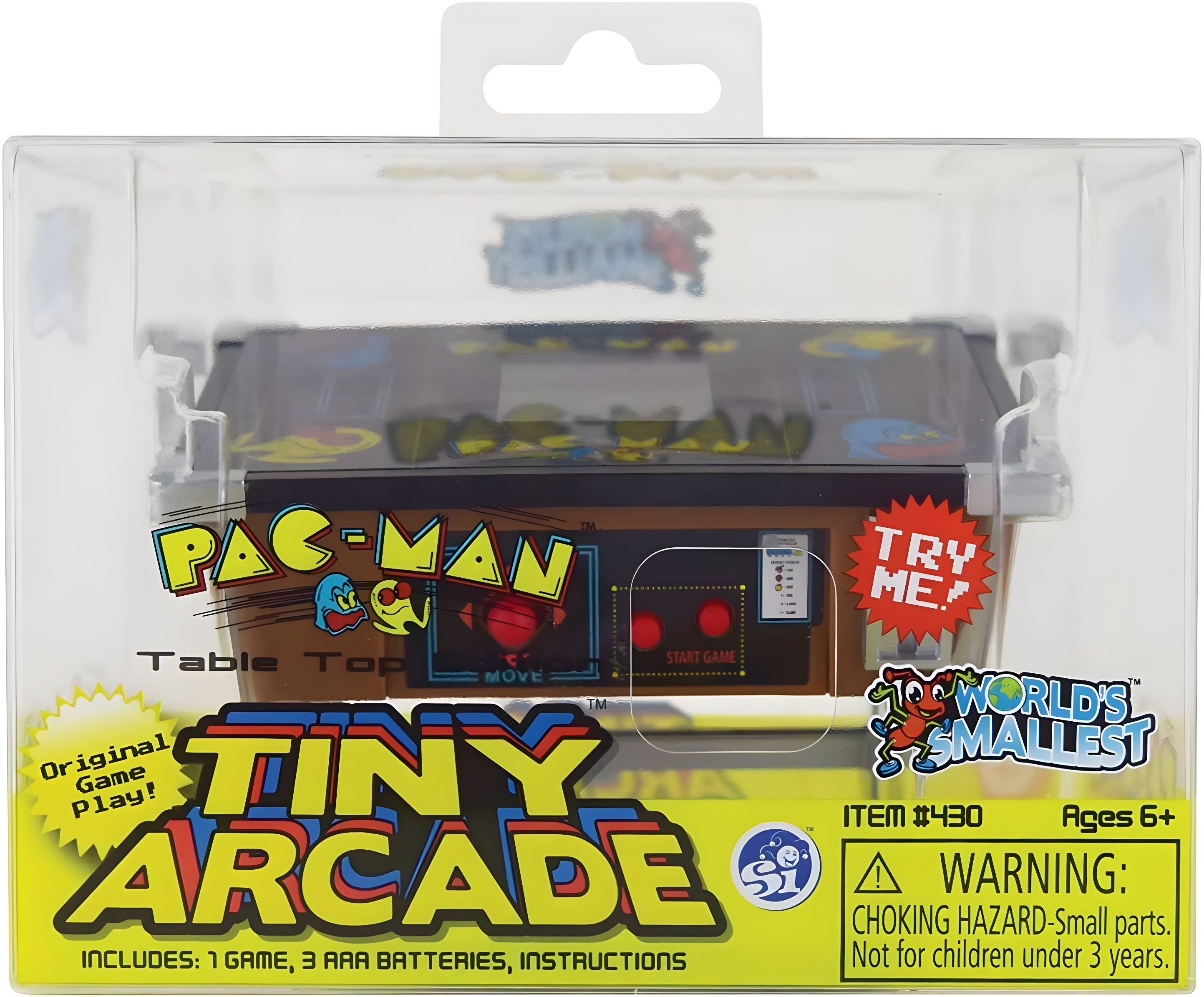 Tiny Arcade Pac-Man Tabletop Edition,Multi