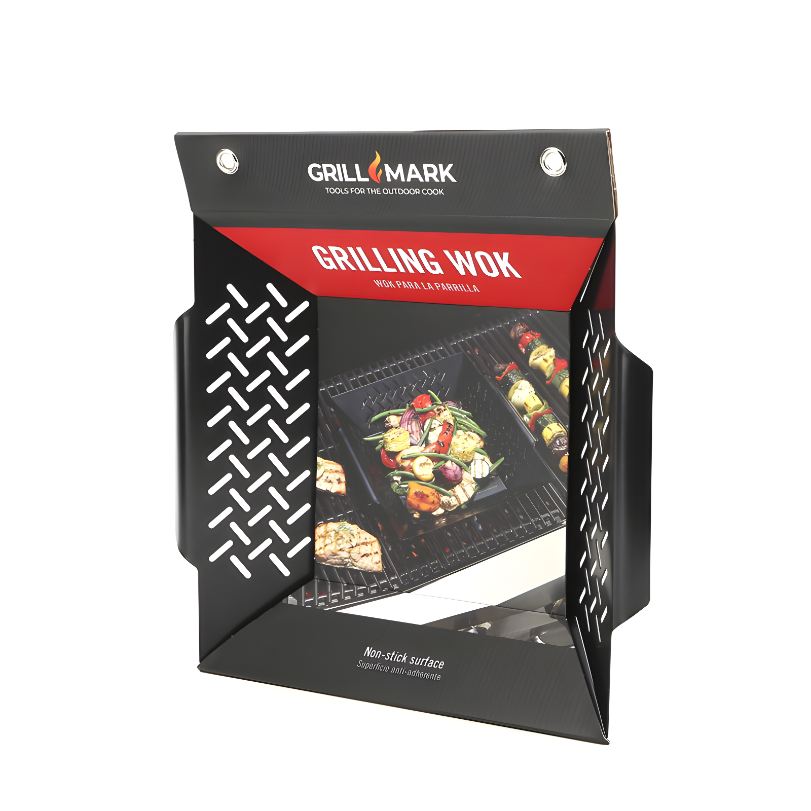 Grill Mark Grill Mark Steel Wok Topper 1 pk