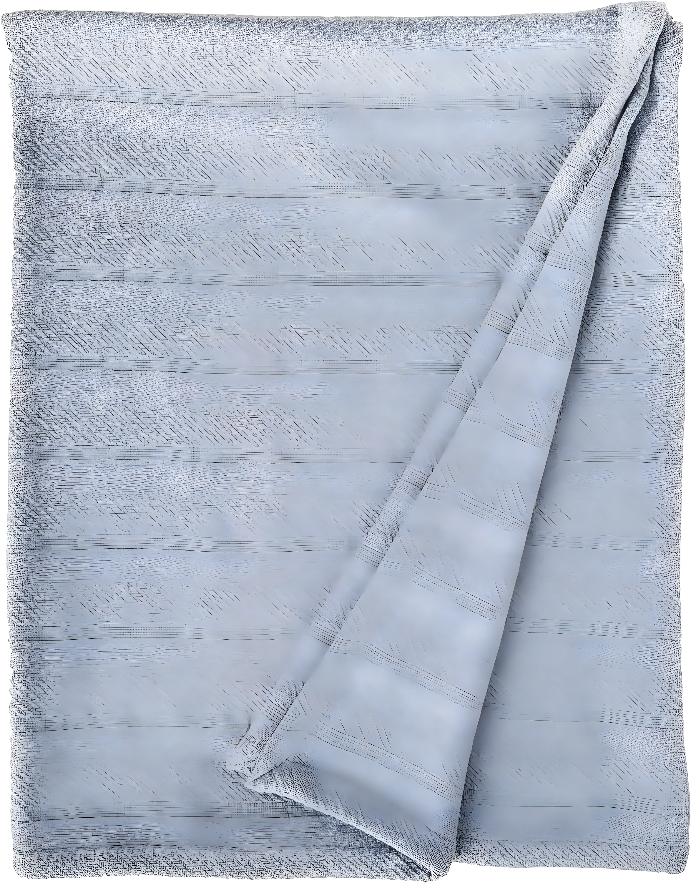 Eddie Bauer Herringbone Cotton Reversible Blanket