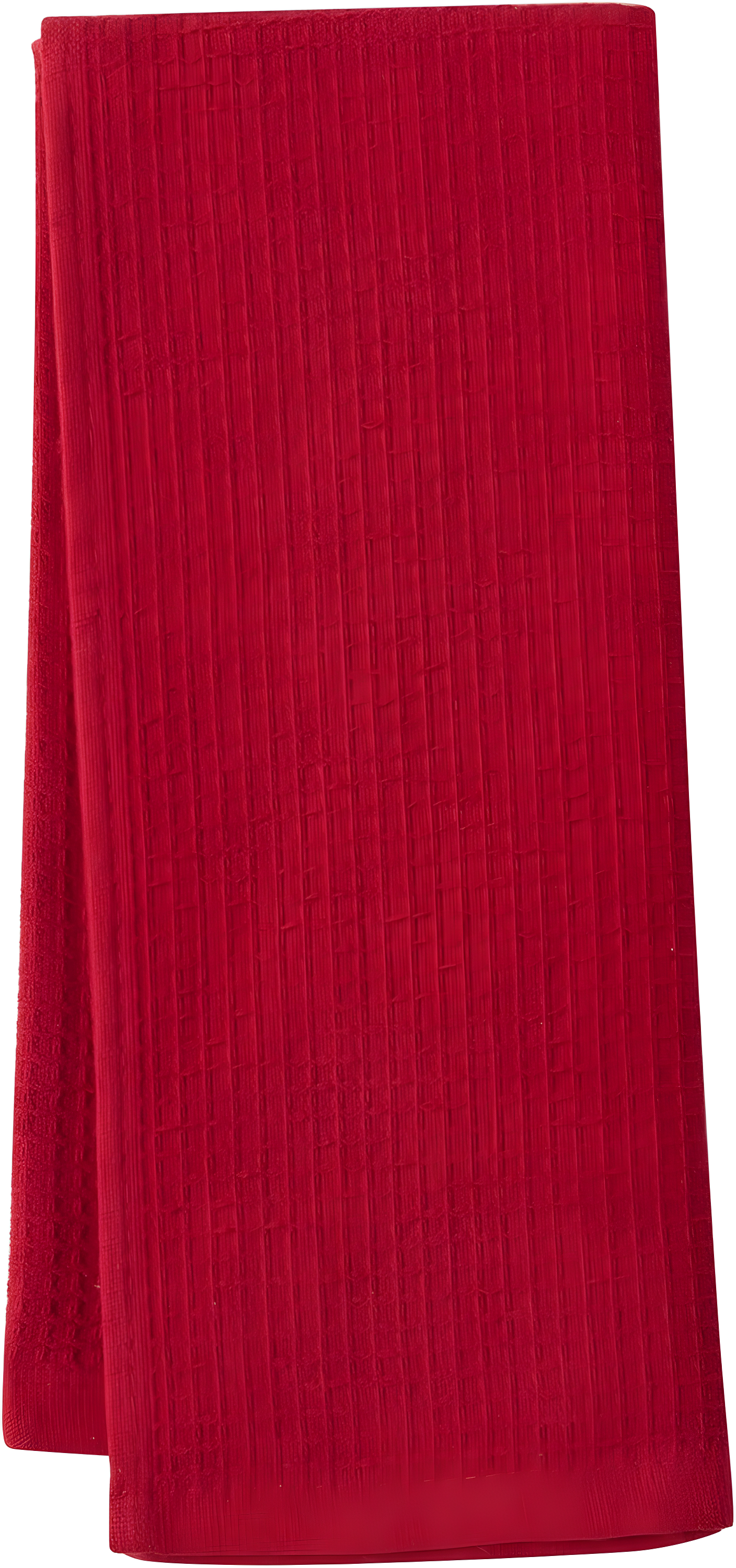 Cannon 4pk Cotton Jackson and Olivia Kitchen Towels Red: Classic Plaid & Solid Dish Towels, Waffle & Terry, Machine Washable