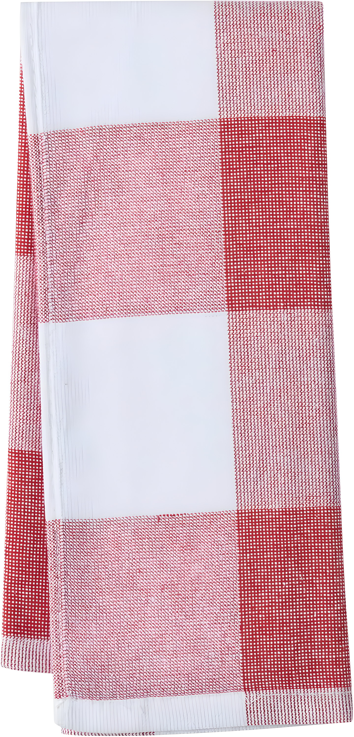 Cannon 4pk Cotton Jackson and Olivia Kitchen Towels Red: Classic Plaid & Solid Dish Towels, Waffle & Terry, Machine Washable