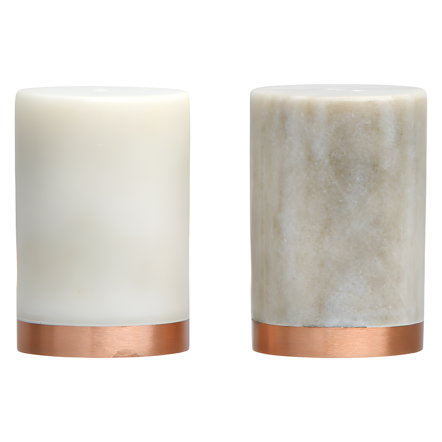 Creative Co-Op Marble Salt and Pepper Shaker Set & Reviews | Joss & Main