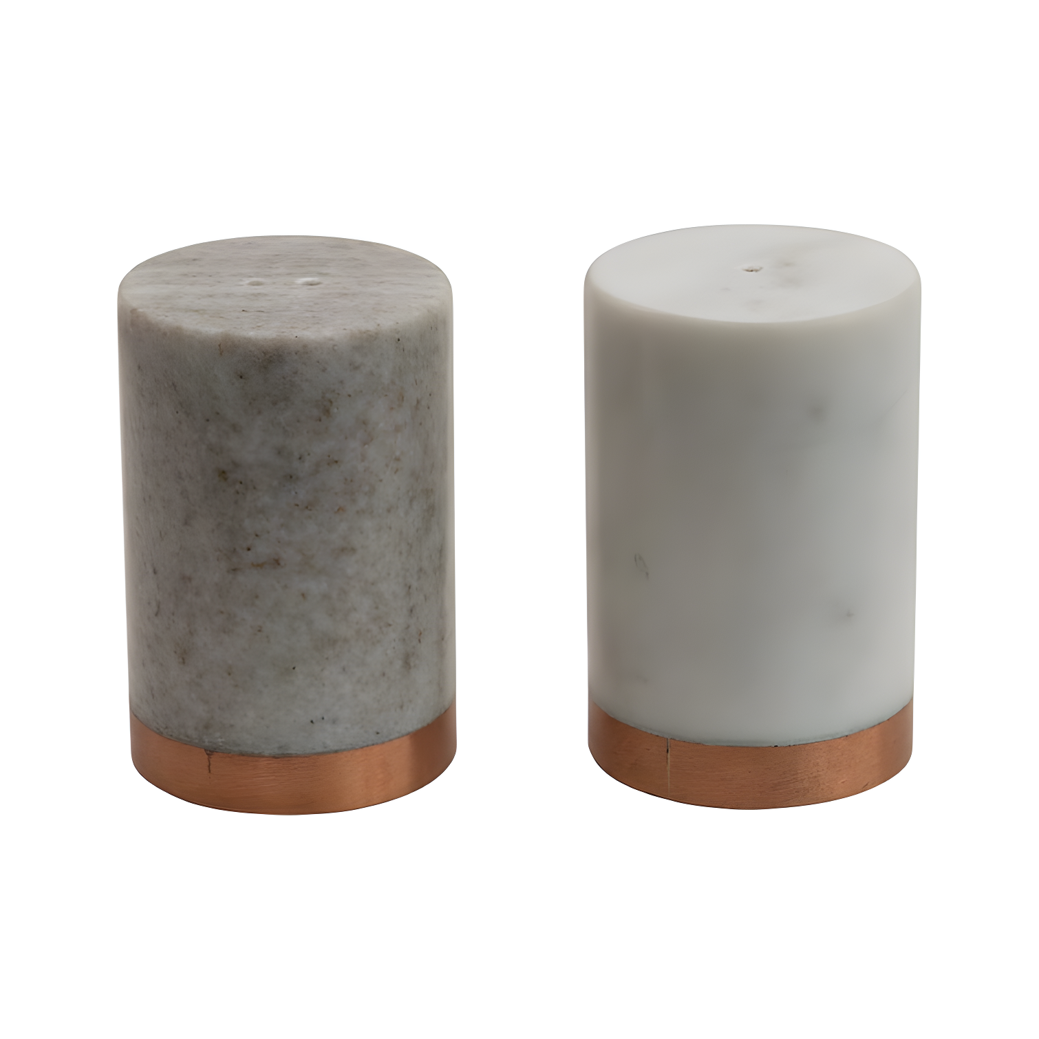 Creative Co-Op Marble Salt and Pepper Shaker Set & Reviews | Joss & Main