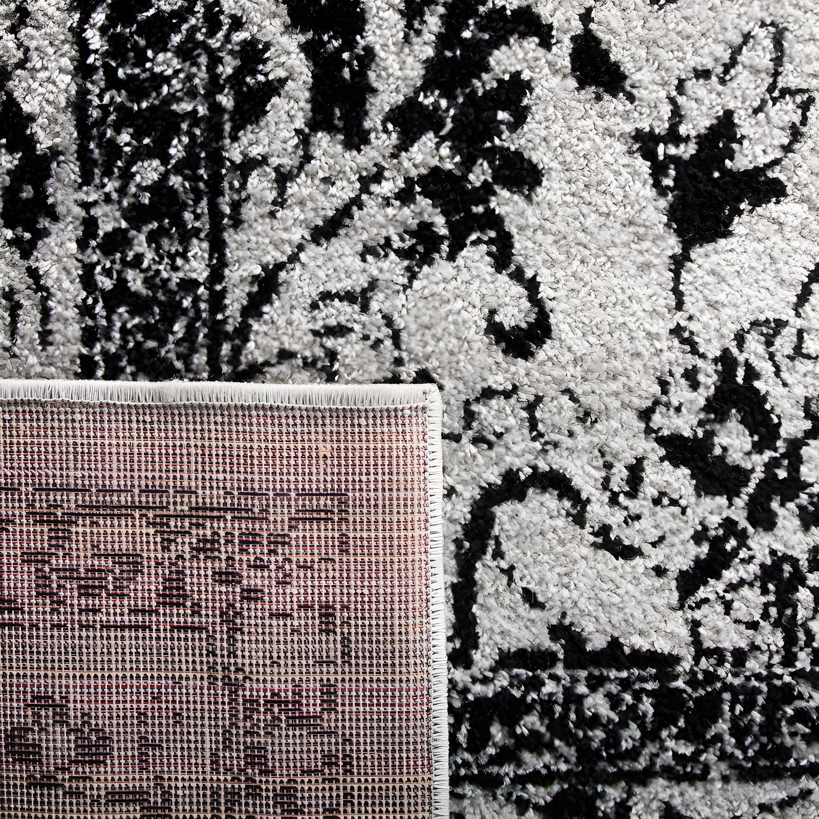 Adirondack ADR109 Machine Made Indoor Area Rug - Grey/Black - 10'x14' - Safavieh