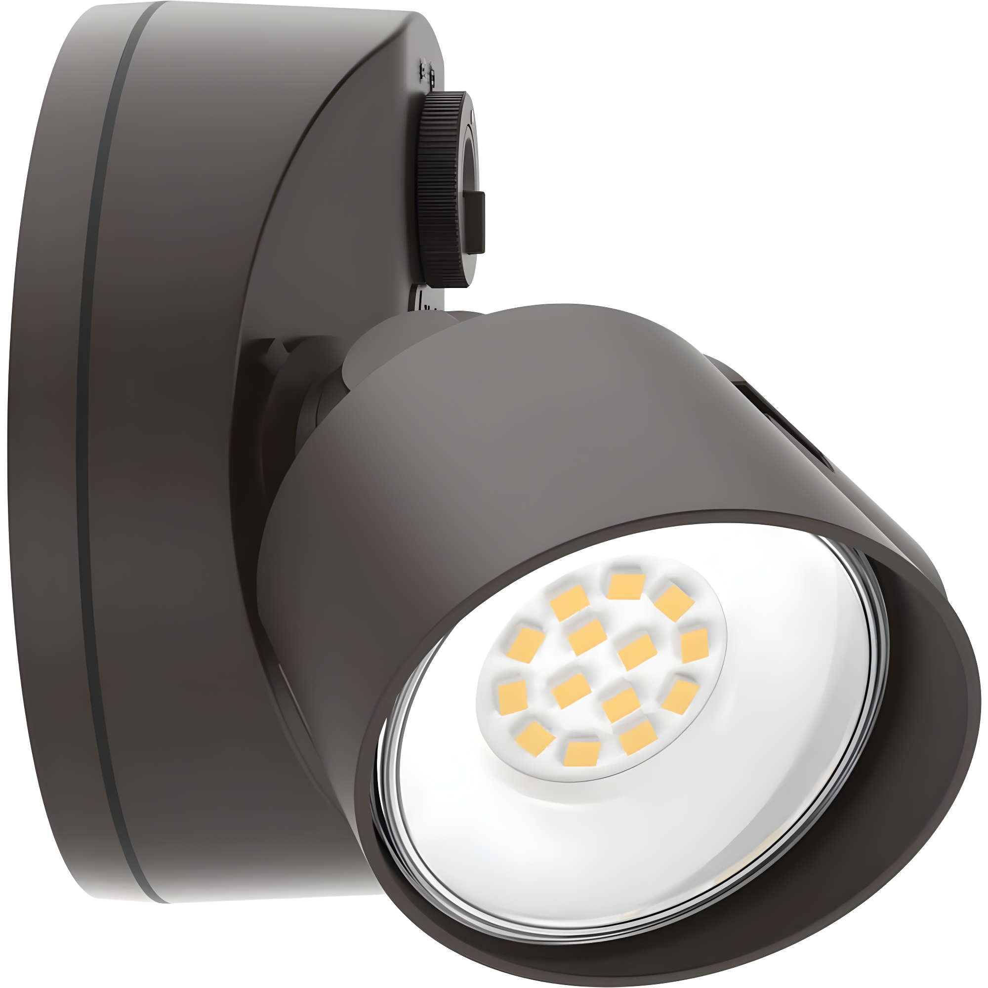 2 - Head Hardwired Dusk to Dawn Outdoor Security Flood Light with Motion Sensor