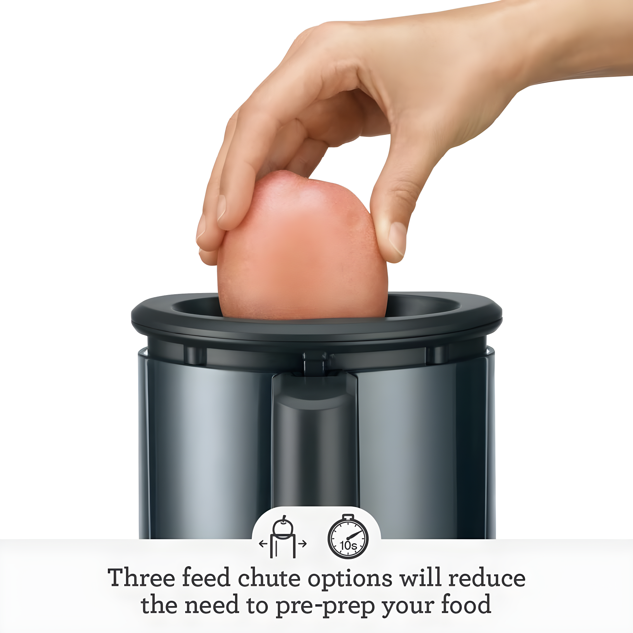 Silver 12-Cup Food Processor with Multiple Attachments