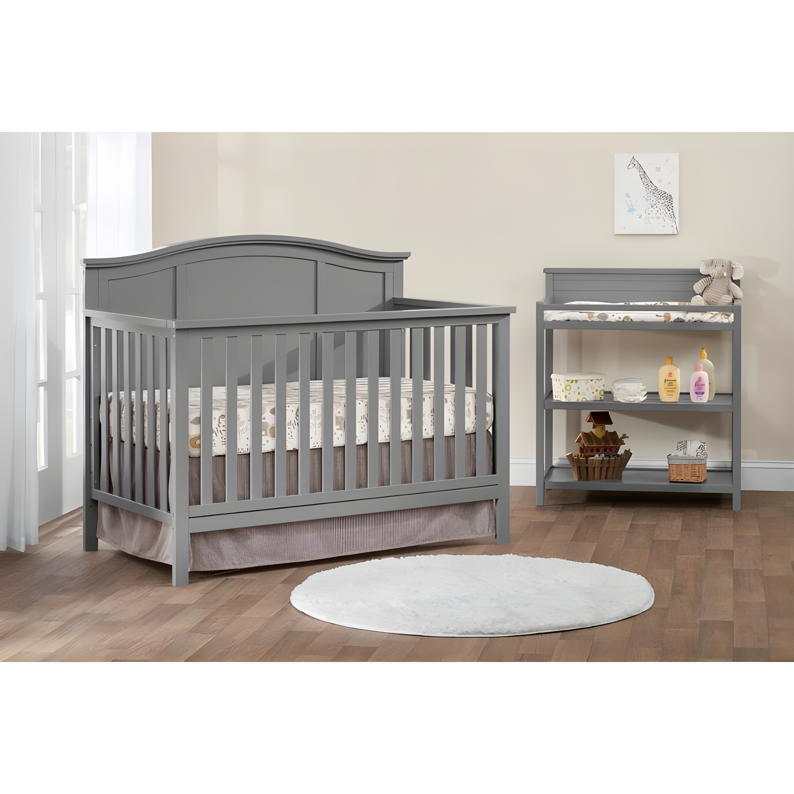 Emerson 4 In 1 Convertible Crib