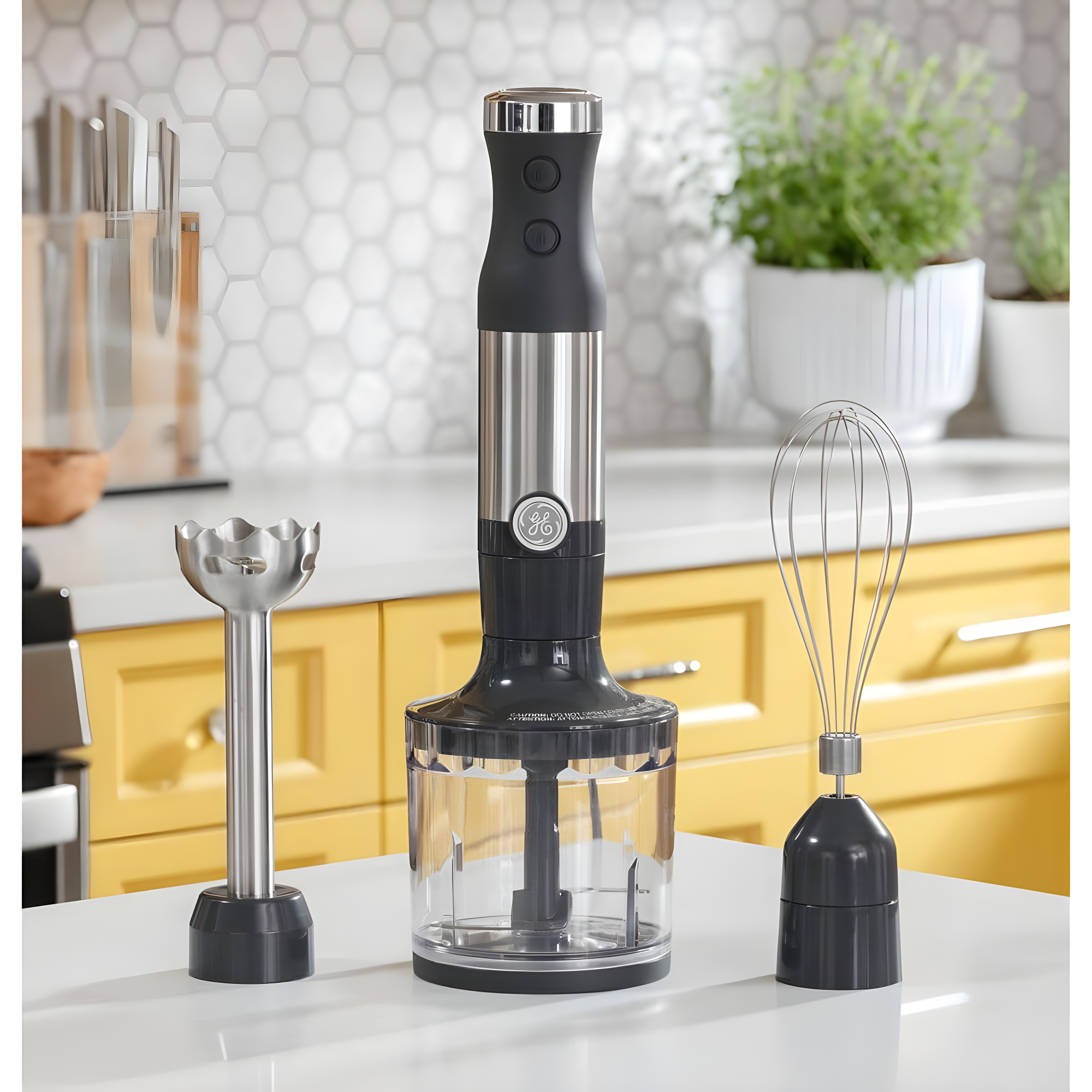 GE Immersion Blender with Accessories