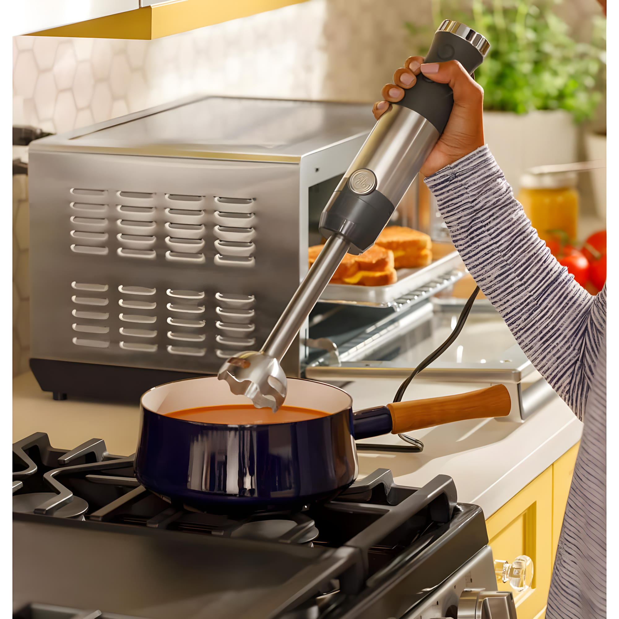 GE Immersion Blender with Accessories