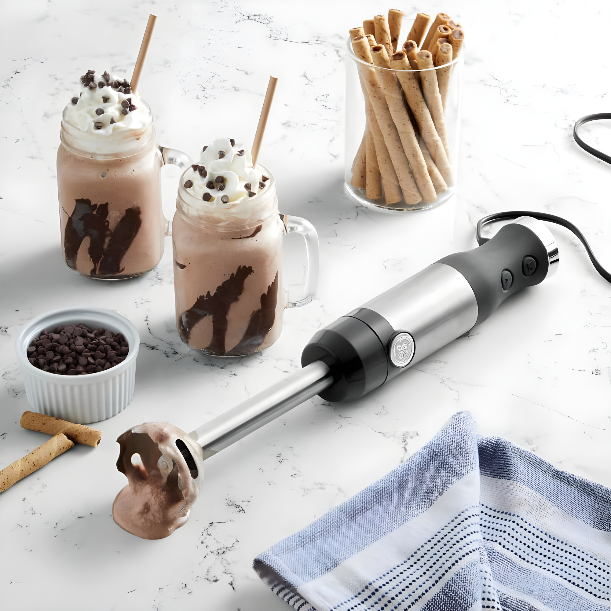 GE Immersion Blender with Accessories