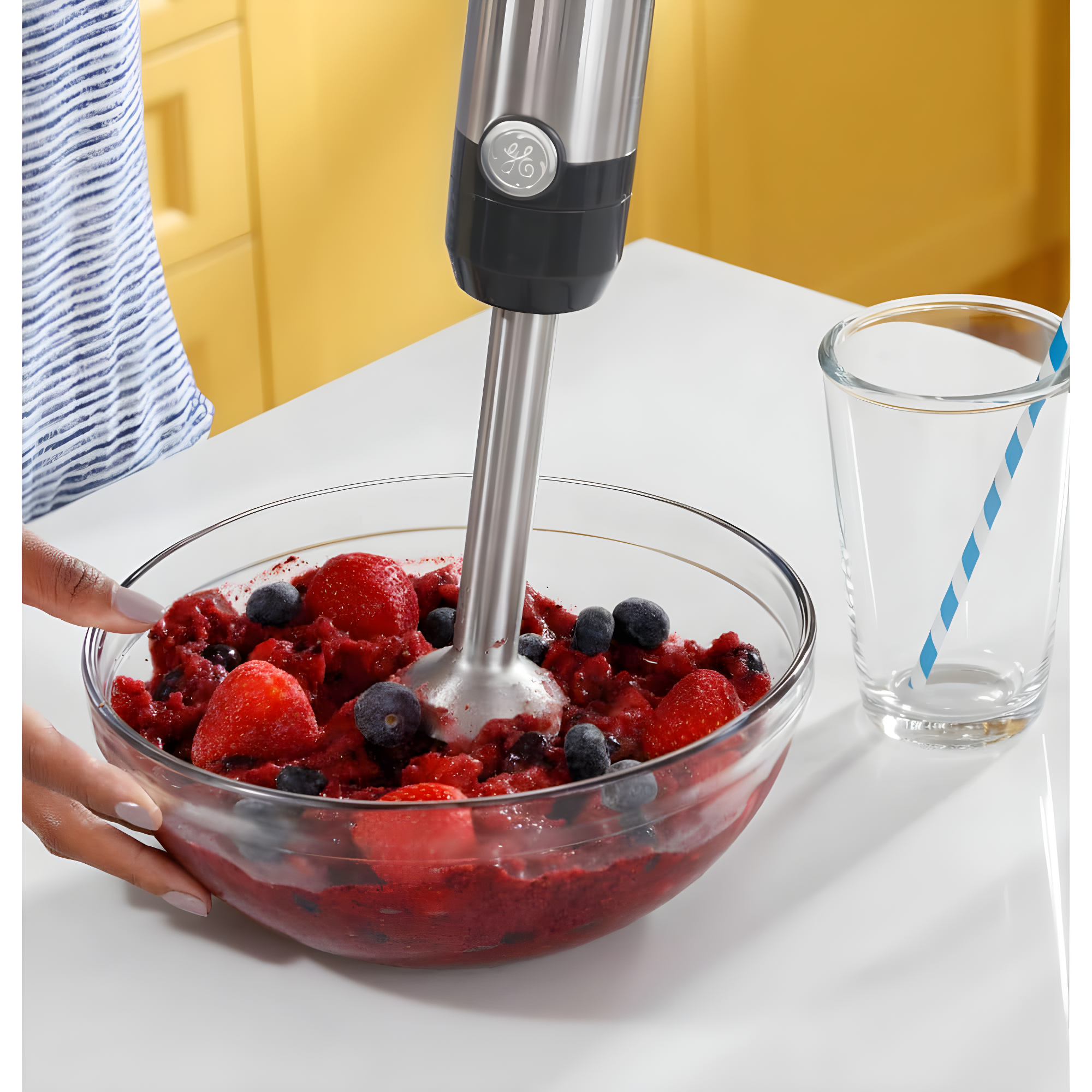 GE Immersion Blender with Accessories