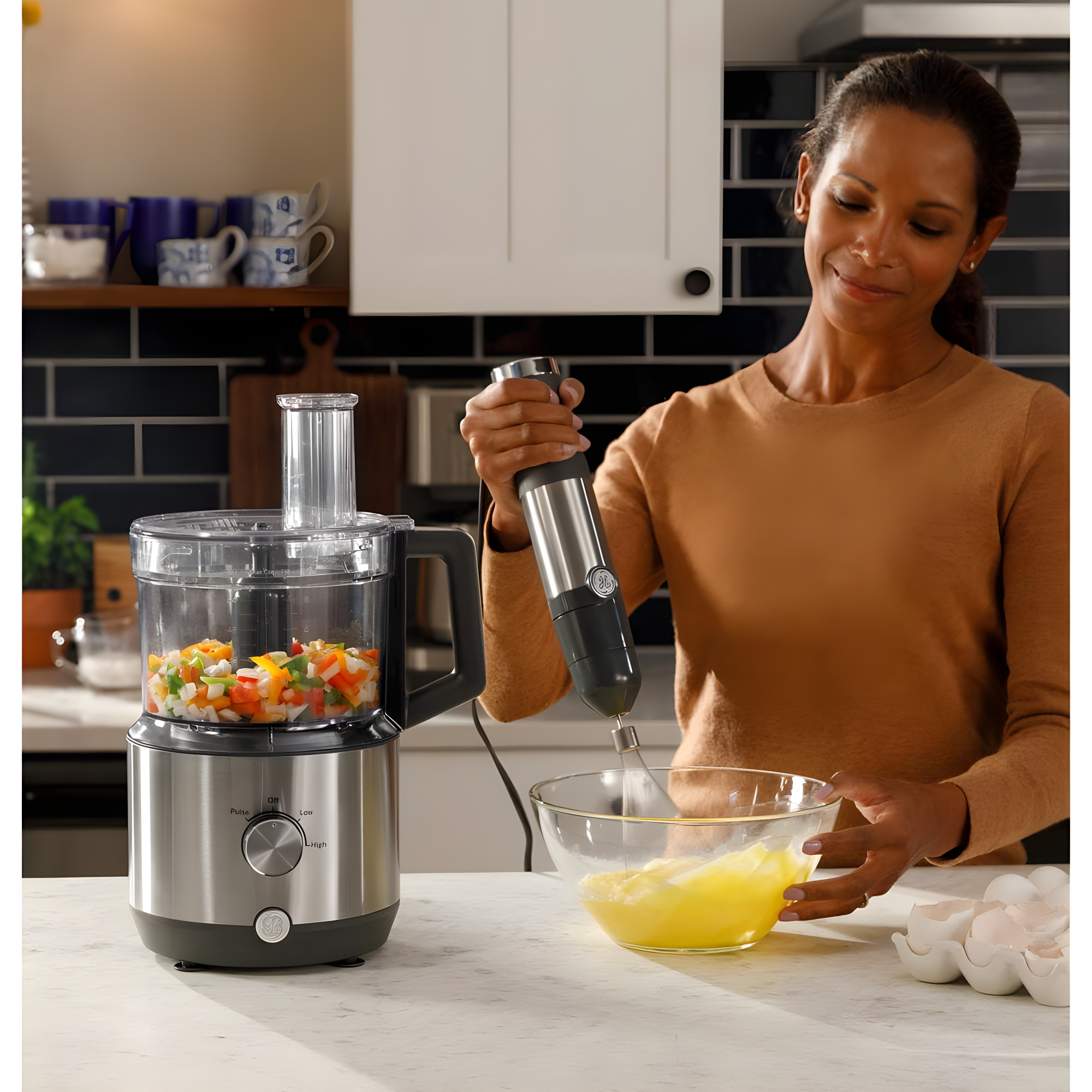 GE Immersion Blender with Accessories