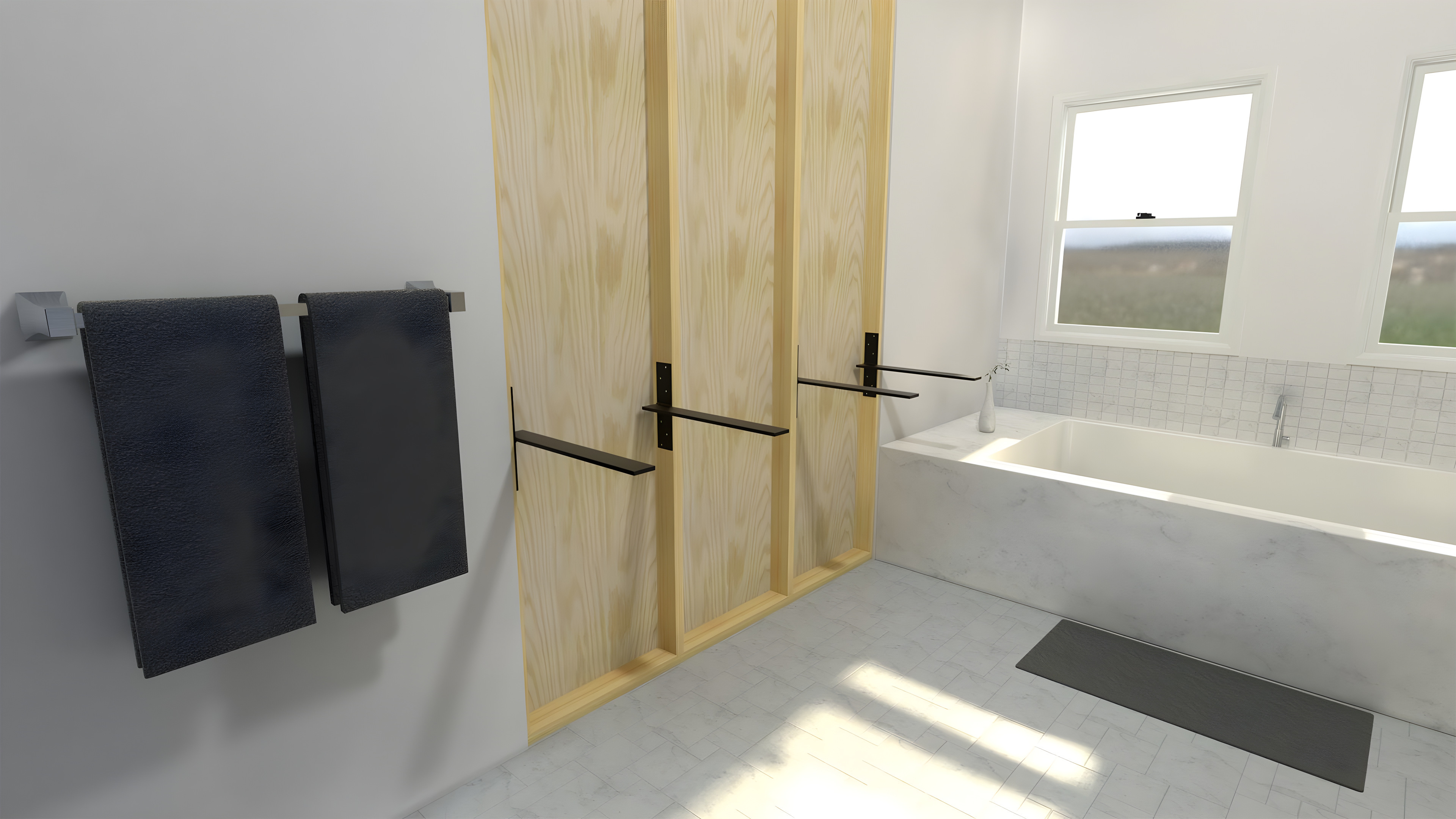The Original Granite Bracket The Original™ Free Hanging Shelf Universal Standard Bracket