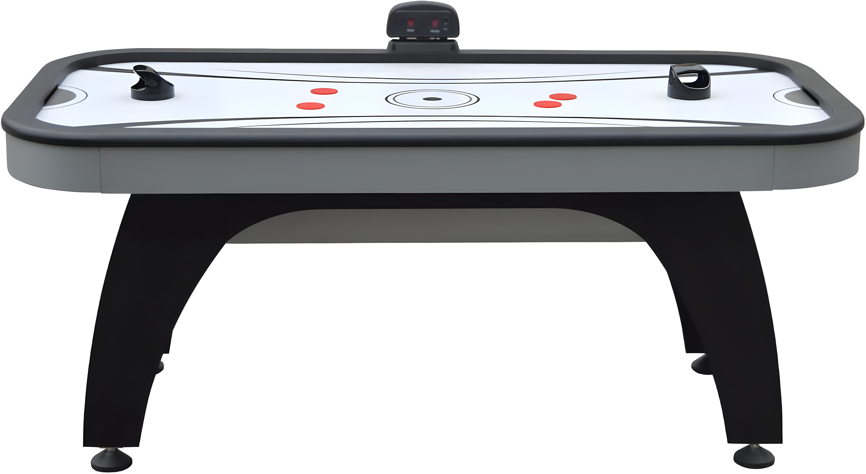 Hathaway Games Silverstreak 72.5" 2 -Player Air Hockey Table with Digital Scoreboard