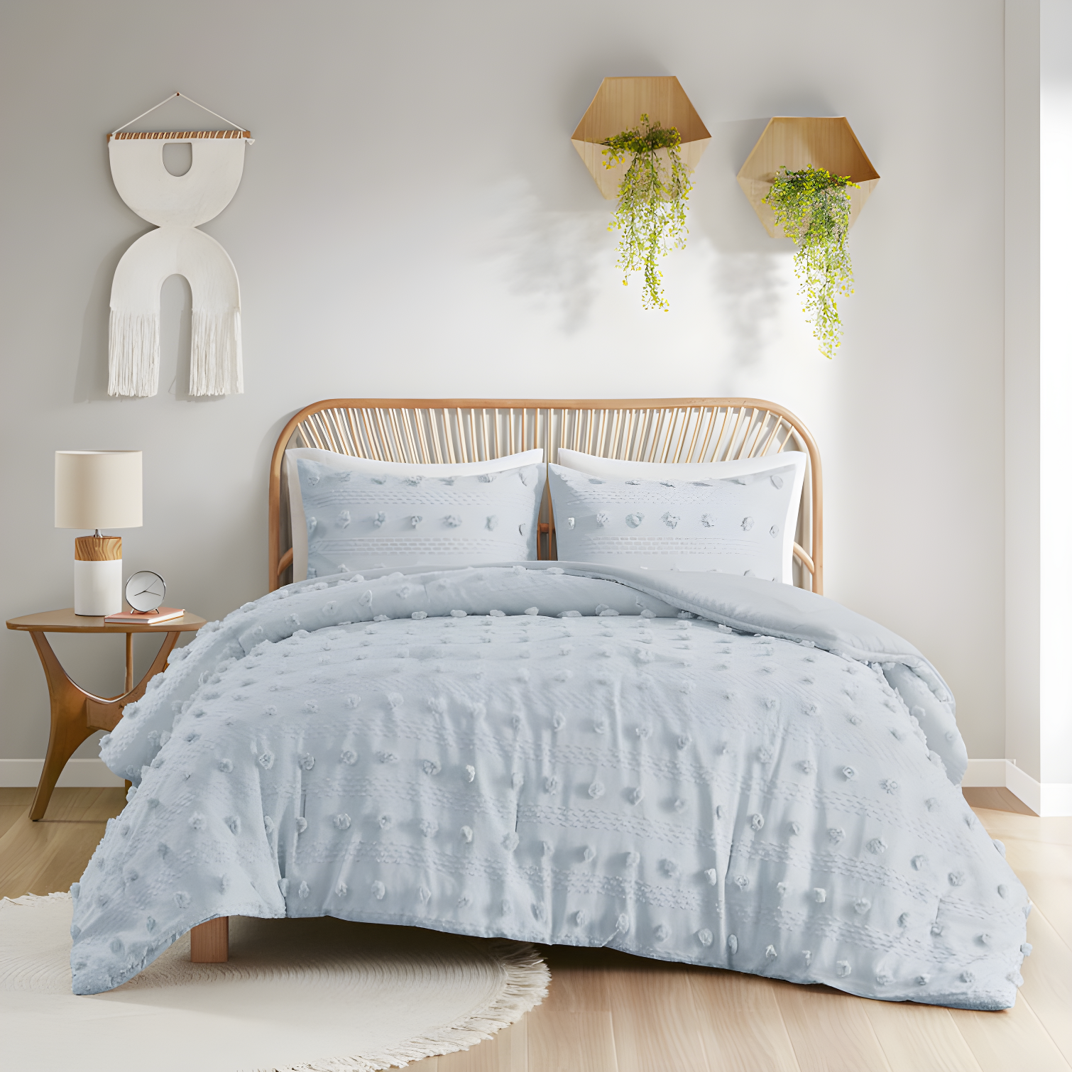 Clip Jacquard Comforter Set
