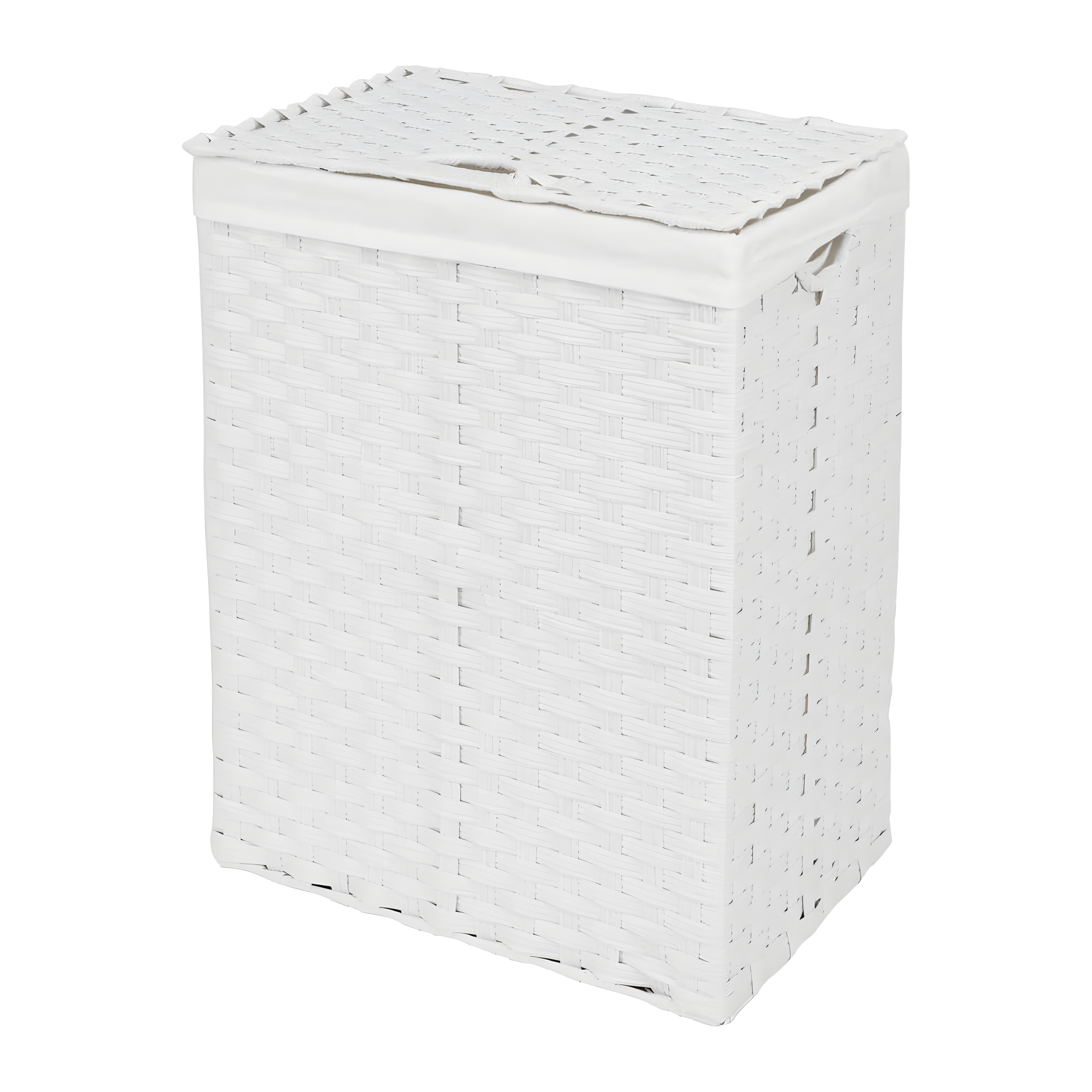 Handwoven Rectangle Laundry Hamper