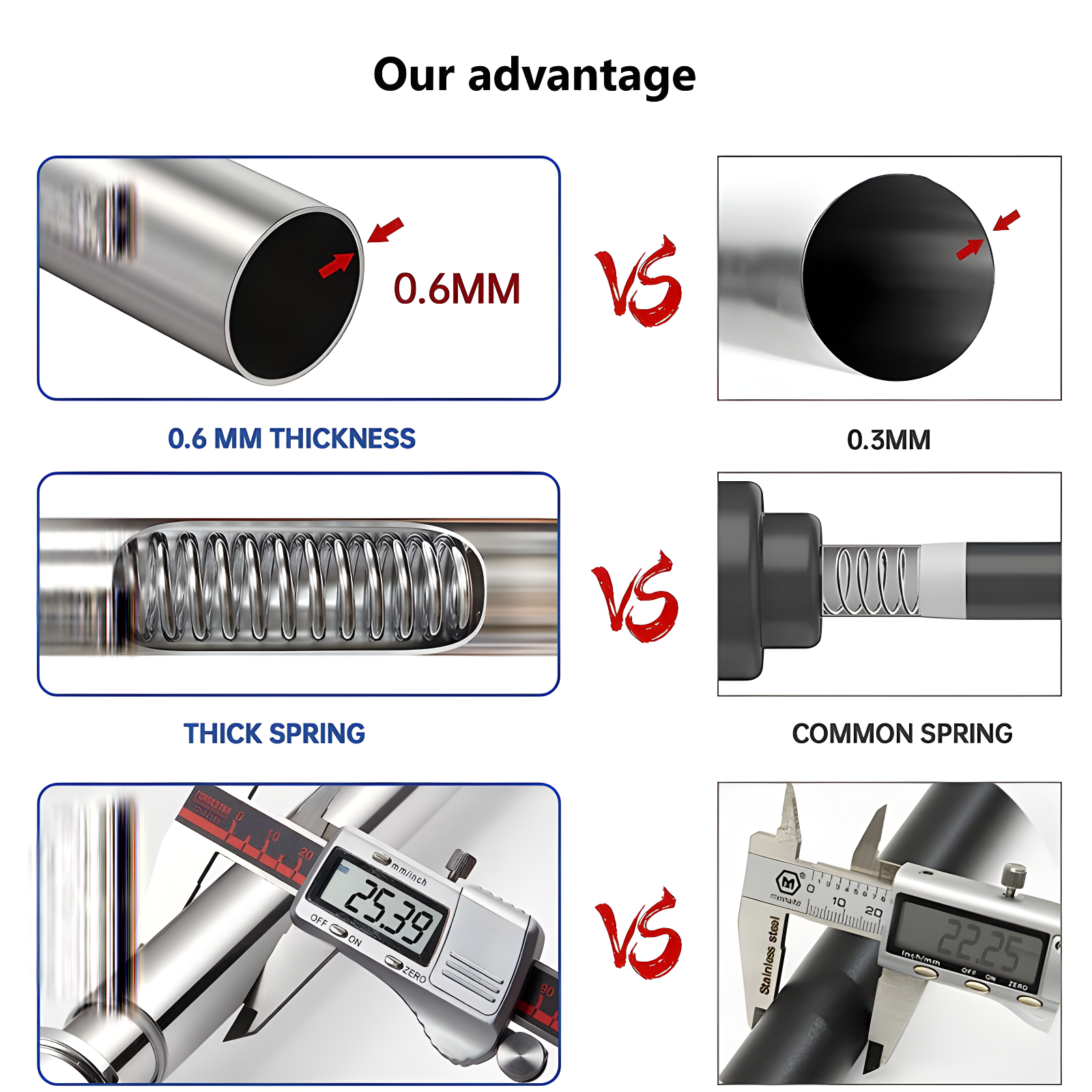 Glorbu 80'' Shower Curtain Rod