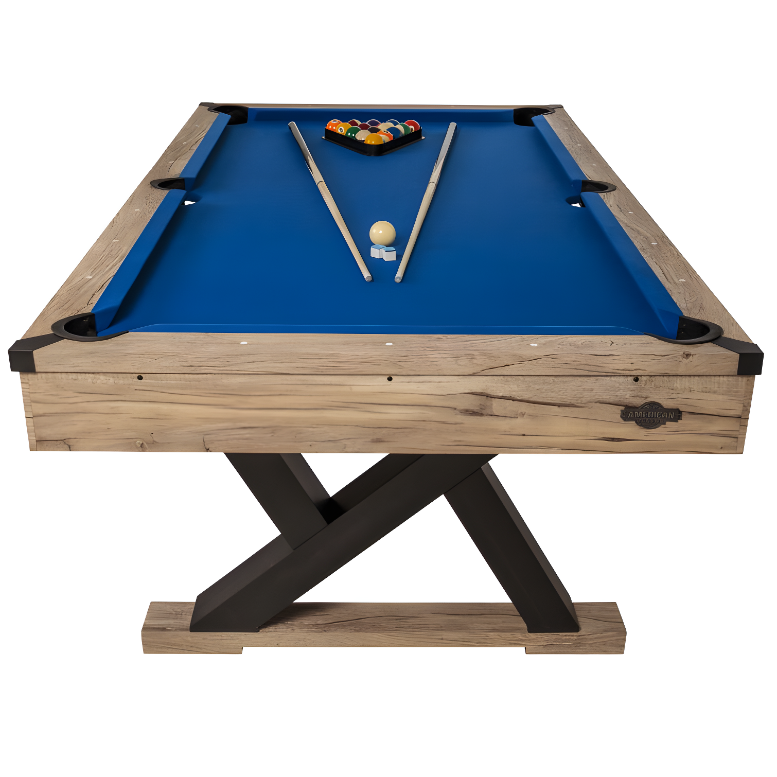 Kirkwood Pool Table - Rustic, Modern Design