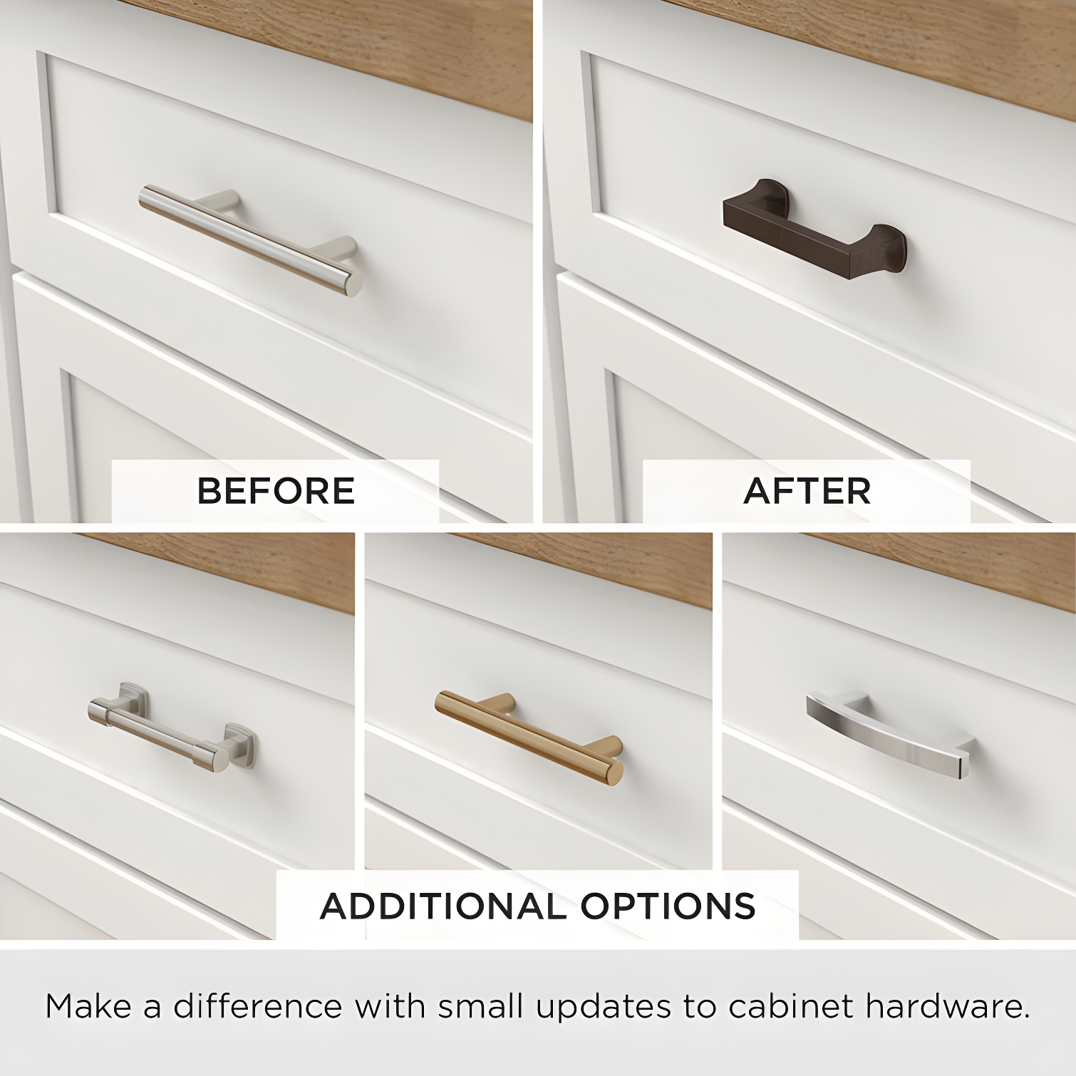 Builder's Program Decorative Cabinet Bar Pull