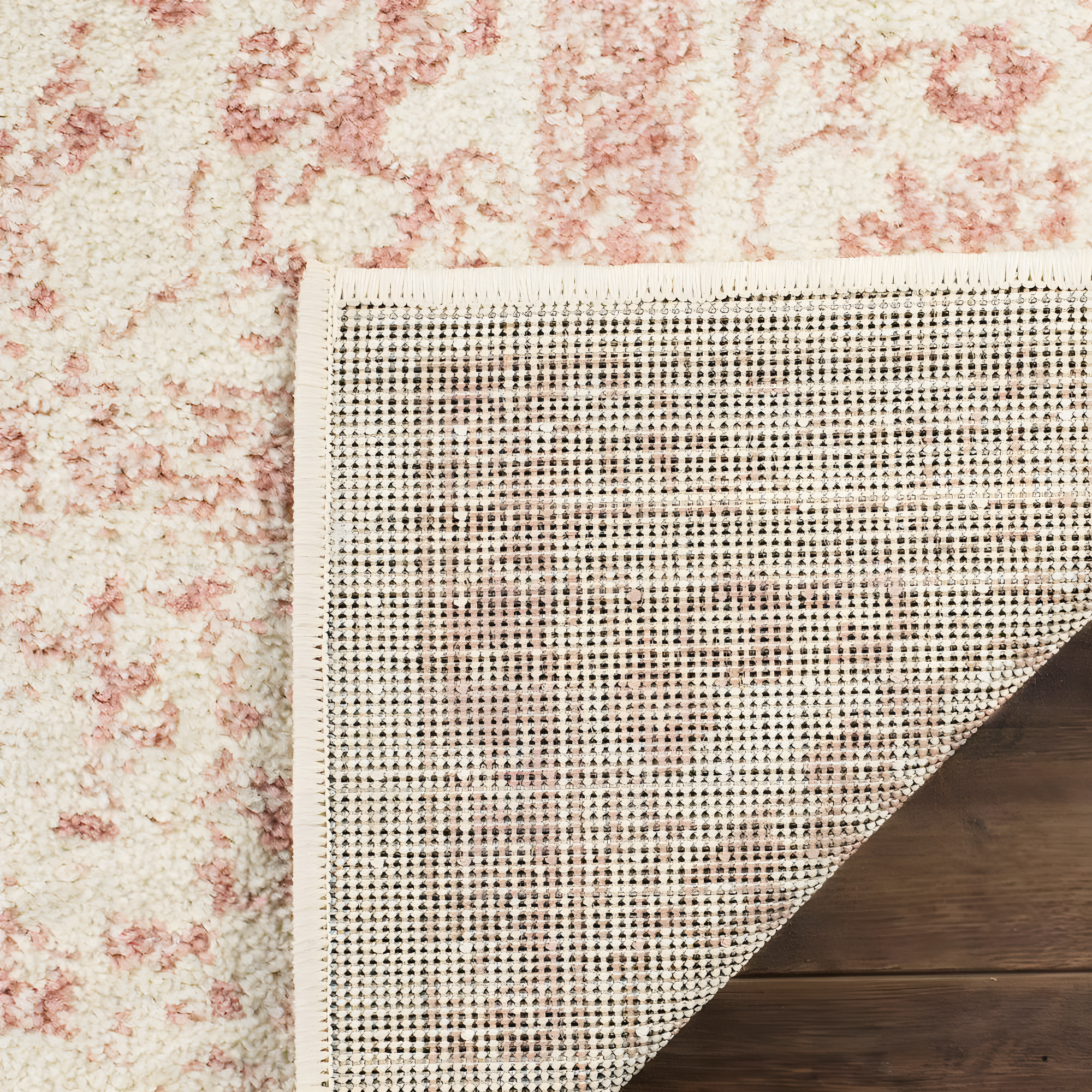 SAFAVIEH Adirondack Wyatt Traditional Area Rug, Ivory/Rose, 2'6" x 4'