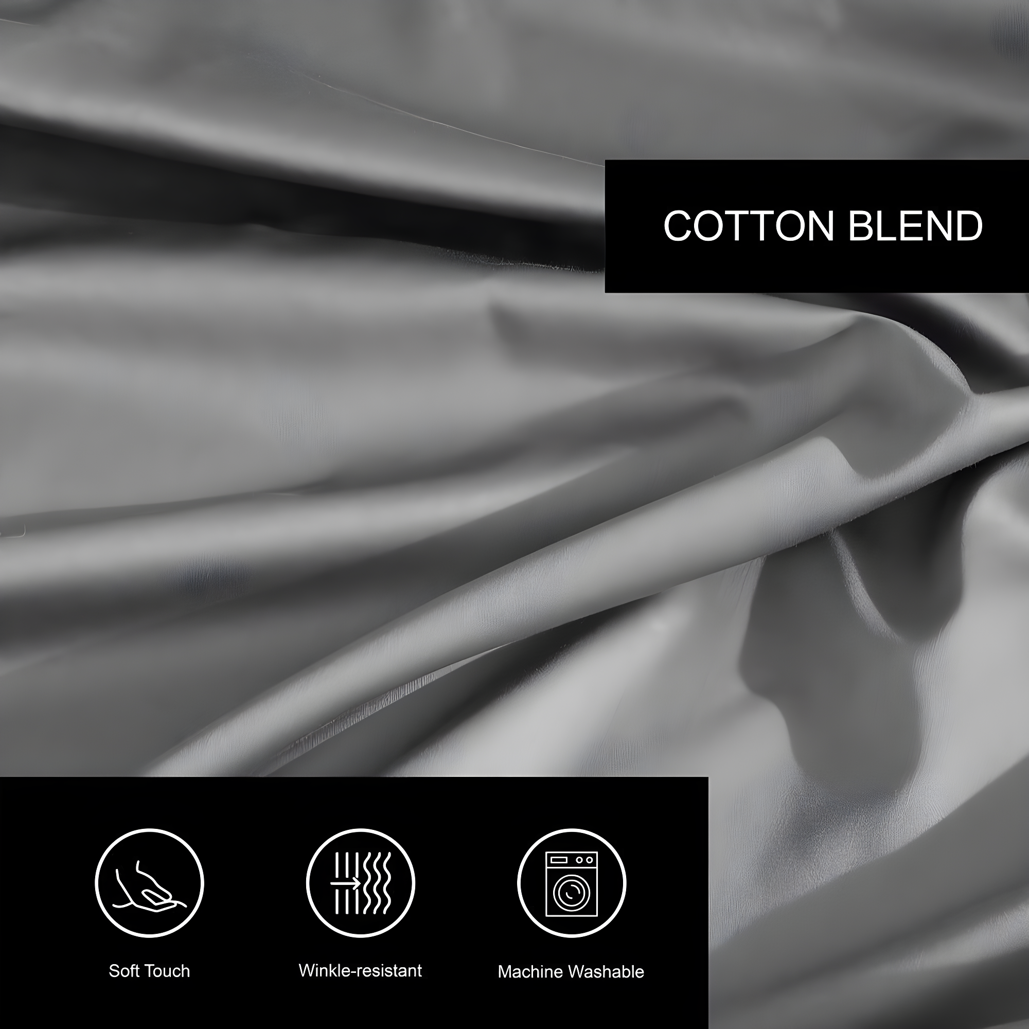 Vera Wang Vera Wang T800 Sateen Solid CVC Sheet Set