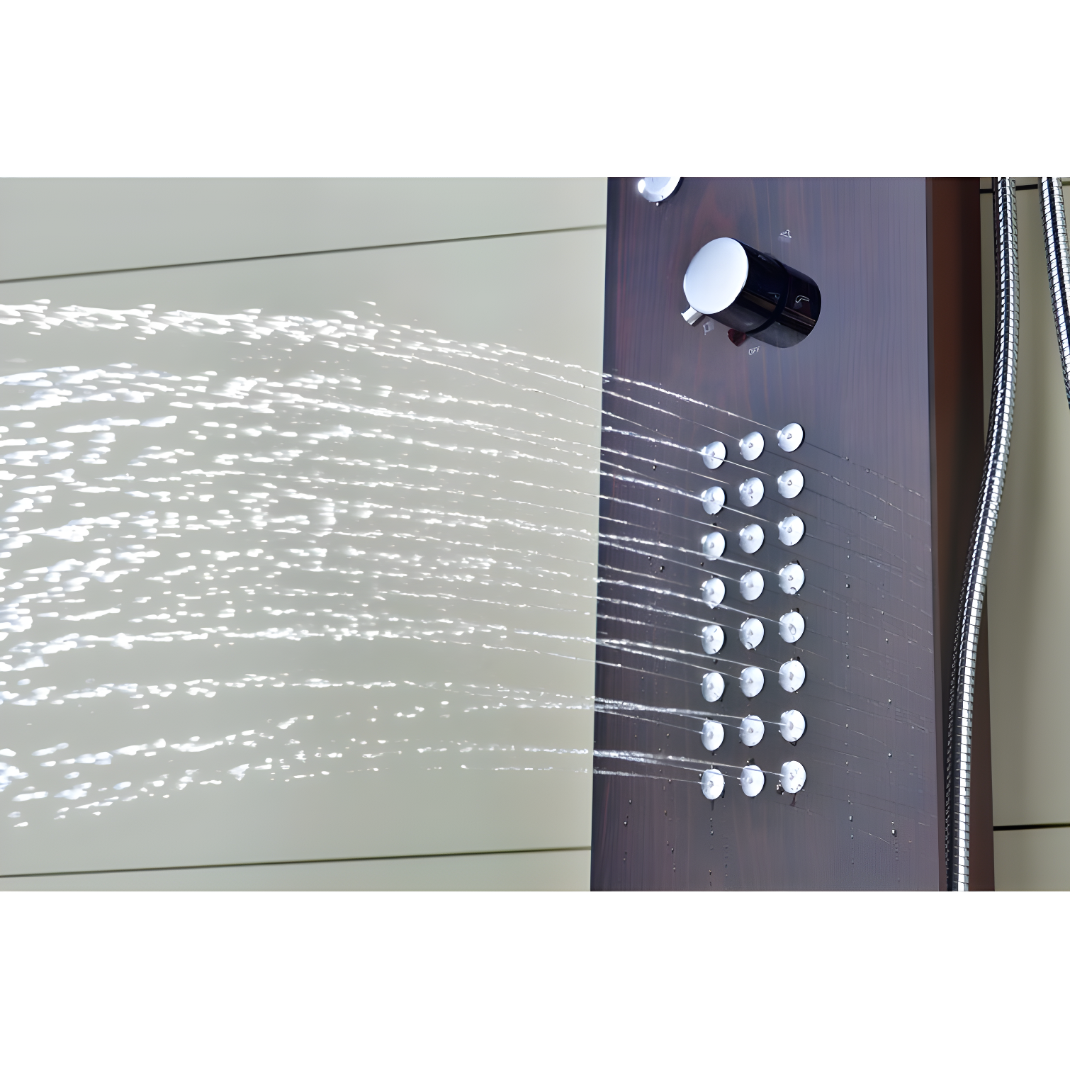 ANZZI SP-AZ016 59.37'' Shower Panel with Adjustable Shower Head