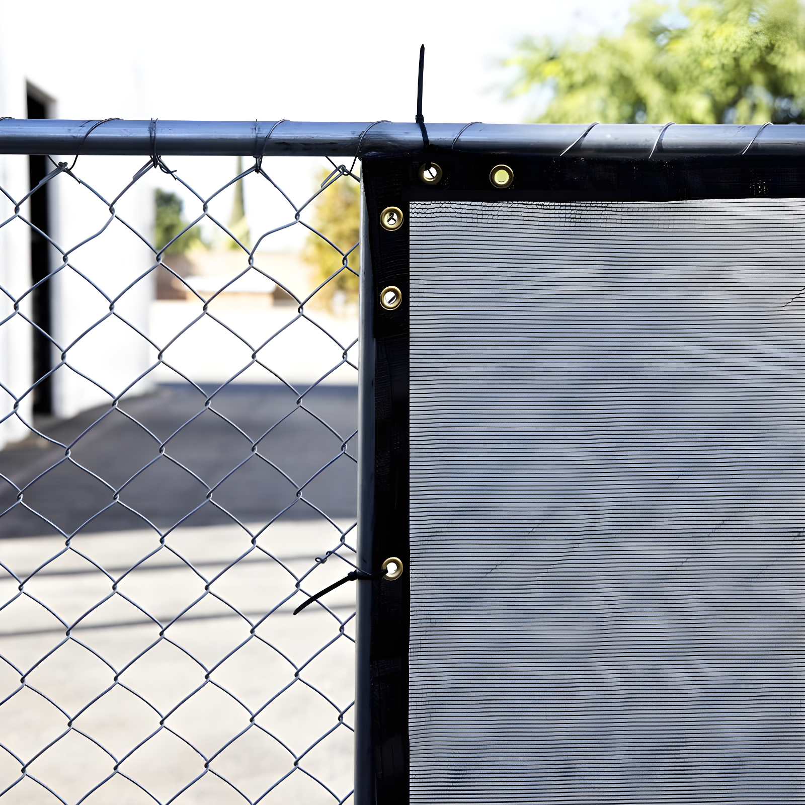 Amgo Amgo Fence Privacy Screen Heavy Duty Windscreen with Bindings & Grommets