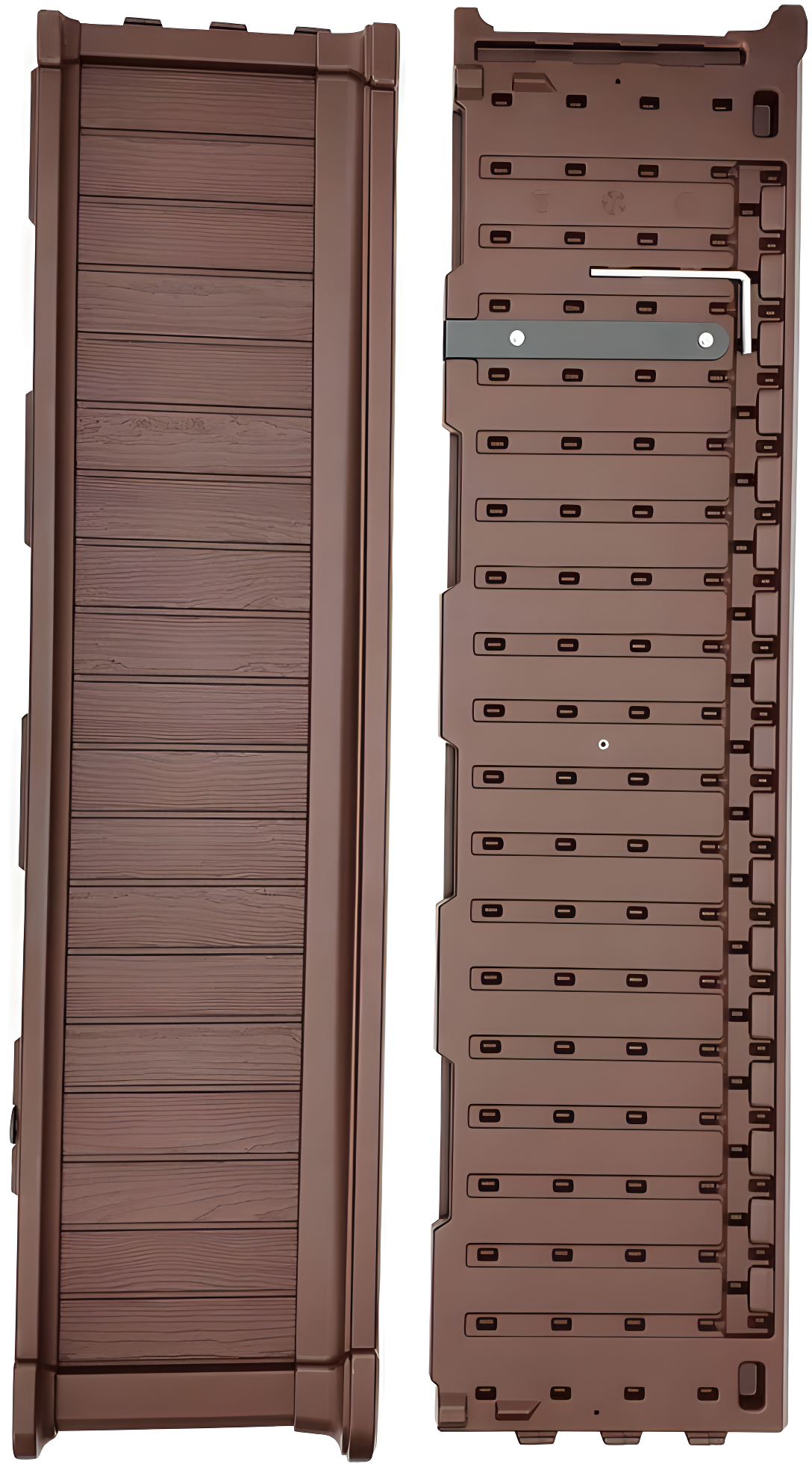 Vandue Corporation Vandue Corporation 48.6'' x 11.8'' Plastic Sandbox with Cover