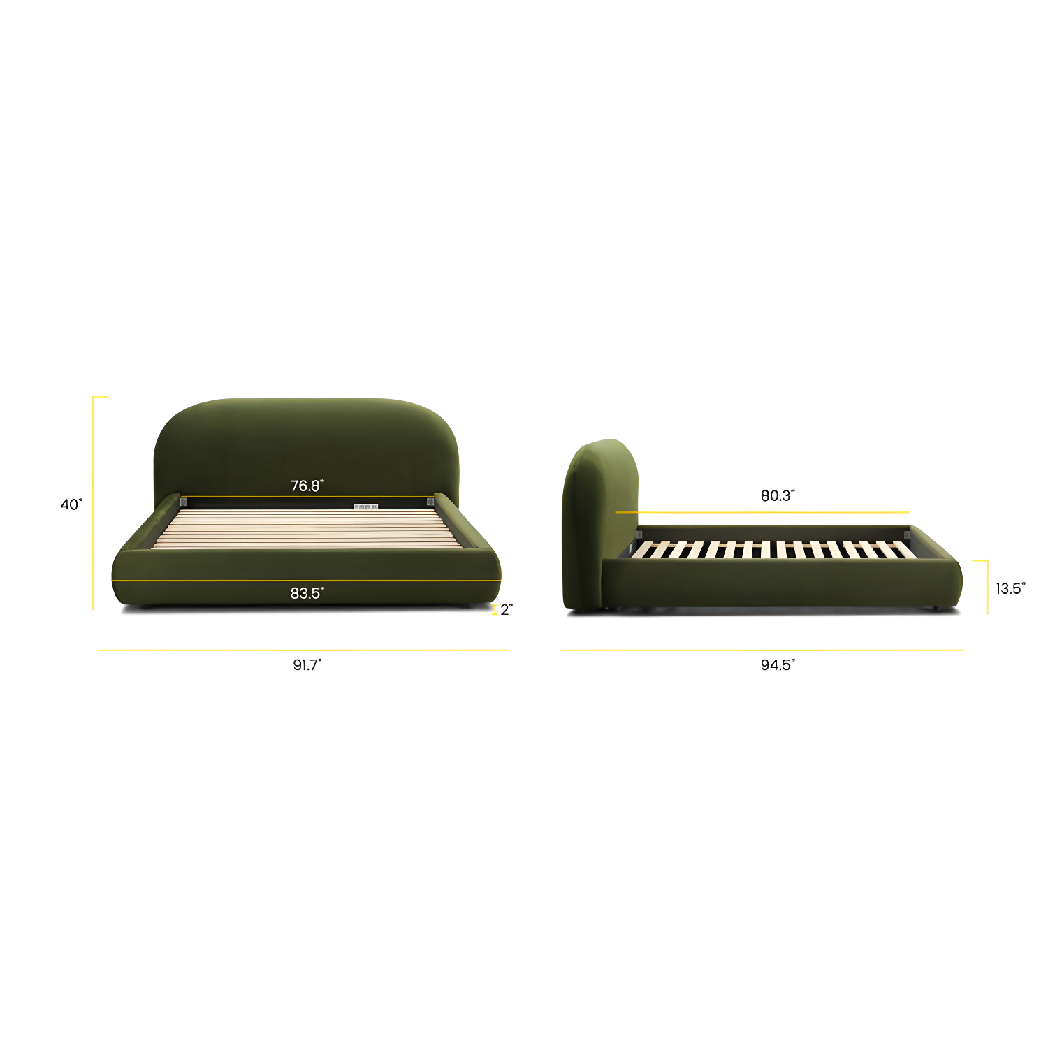 Sadarius Upholstered Bed