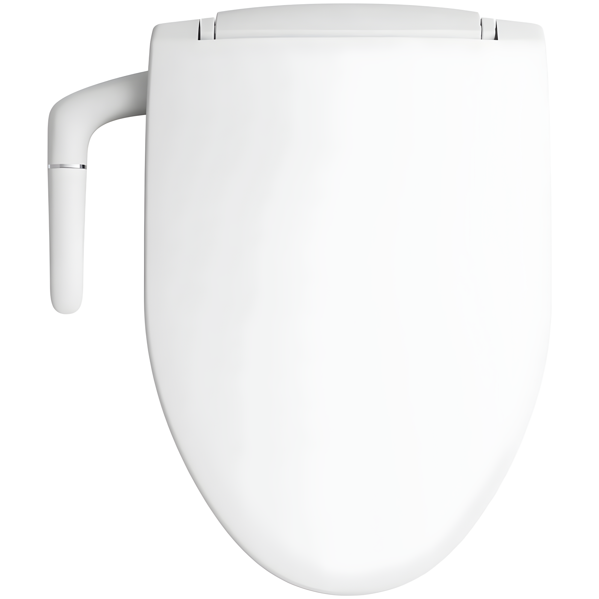 PureWash M250 Elongated Bidet Toliet Seat, Manual Non-Electric Bidets for Existing Toilets