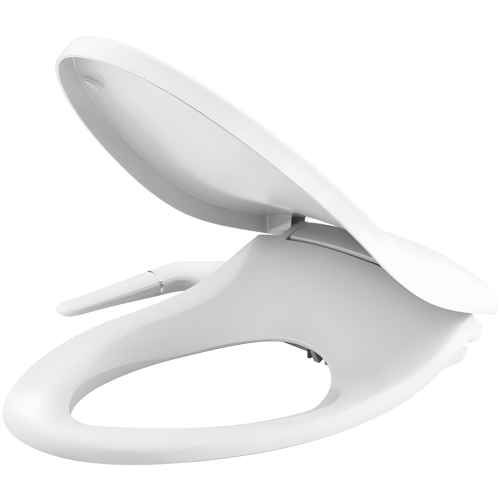 PureWash M250 Elongated Bidet Toliet Seat, Manual Non-Electric Bidets for Existing Toilets