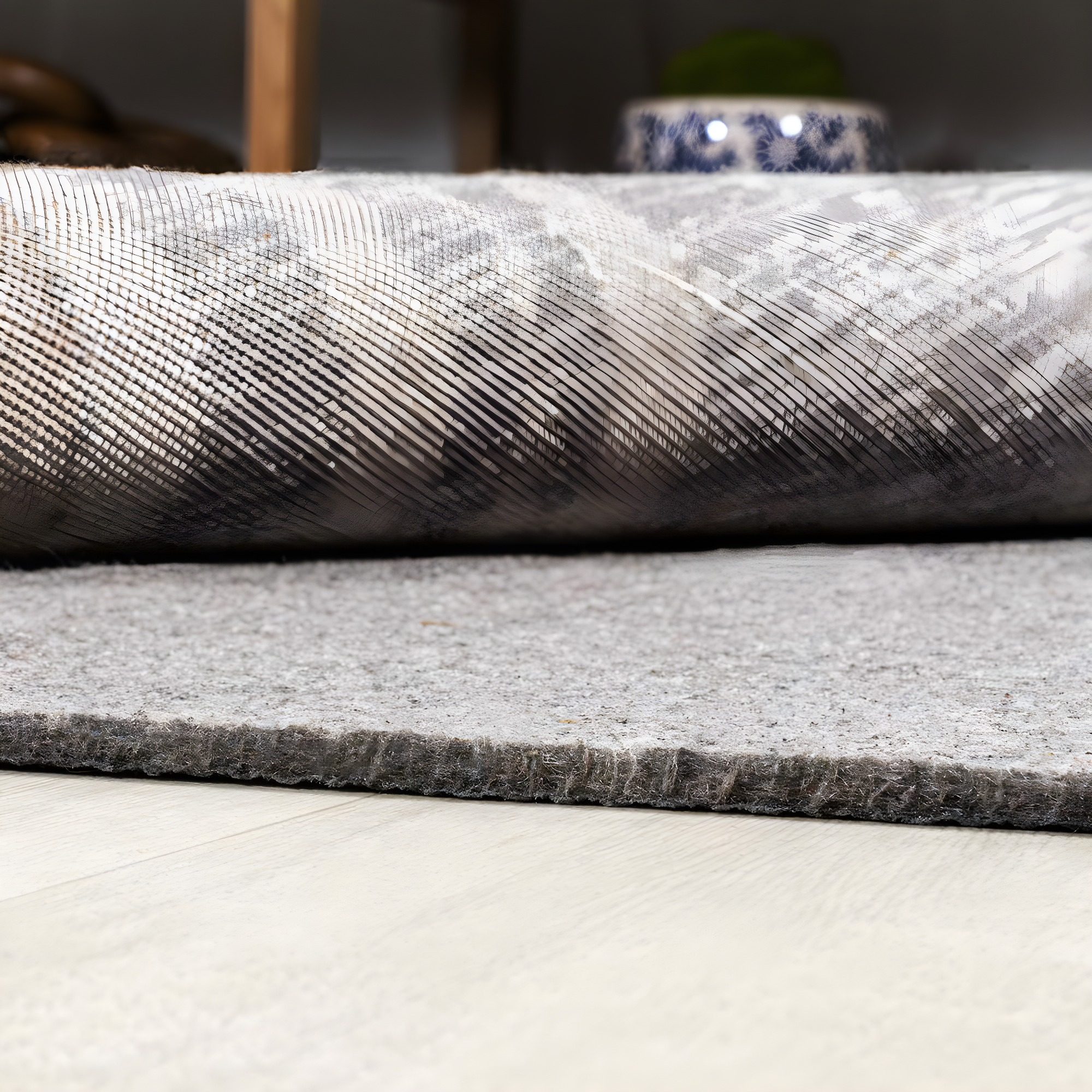 JONATHAN Y Comfort Plus Gray/Brown 3 ft. x 5 ft. Rug Pad