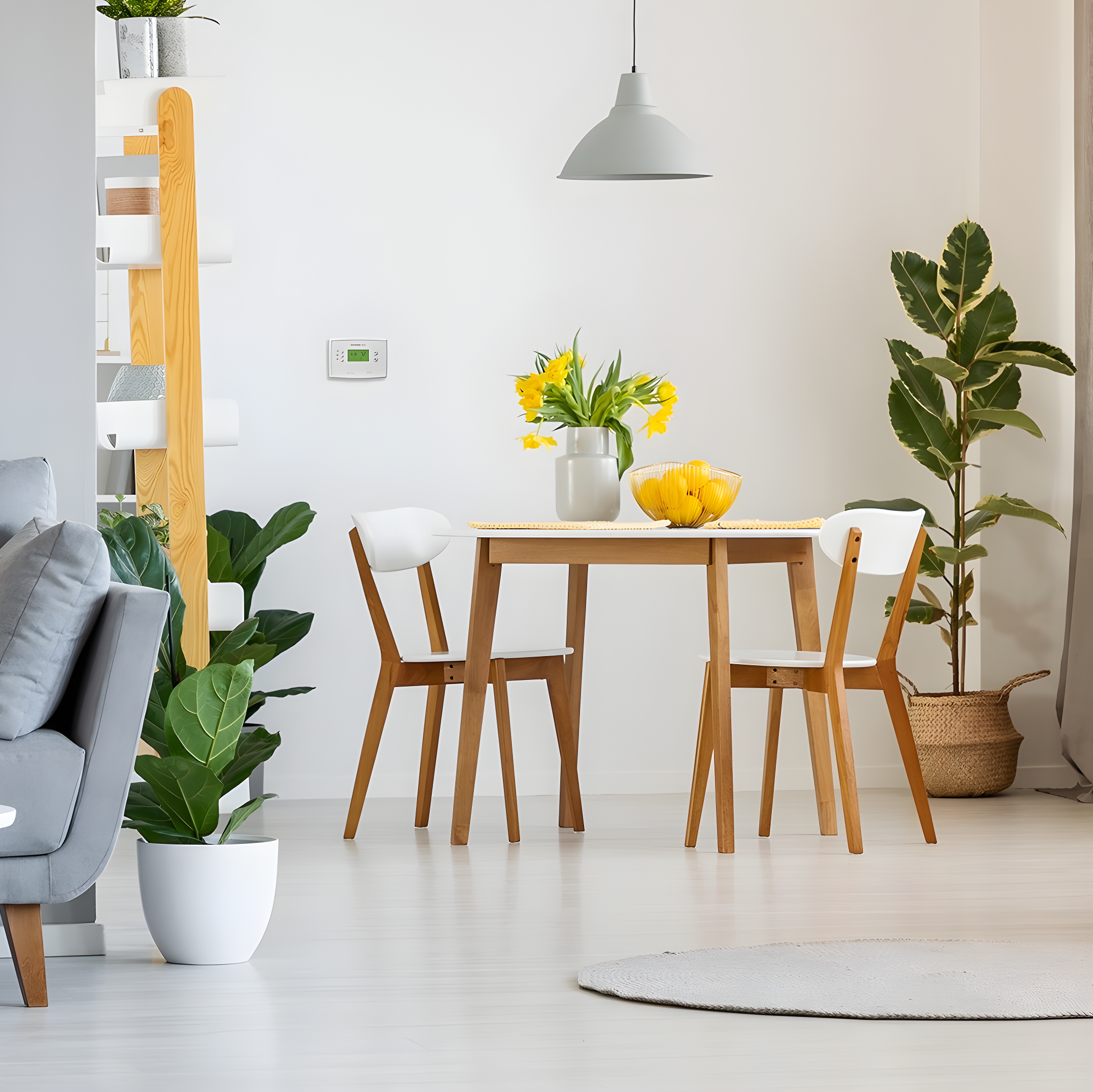 Honeywell Home Honeywell Home Smart Programmable Universally Compatible Thermostat White