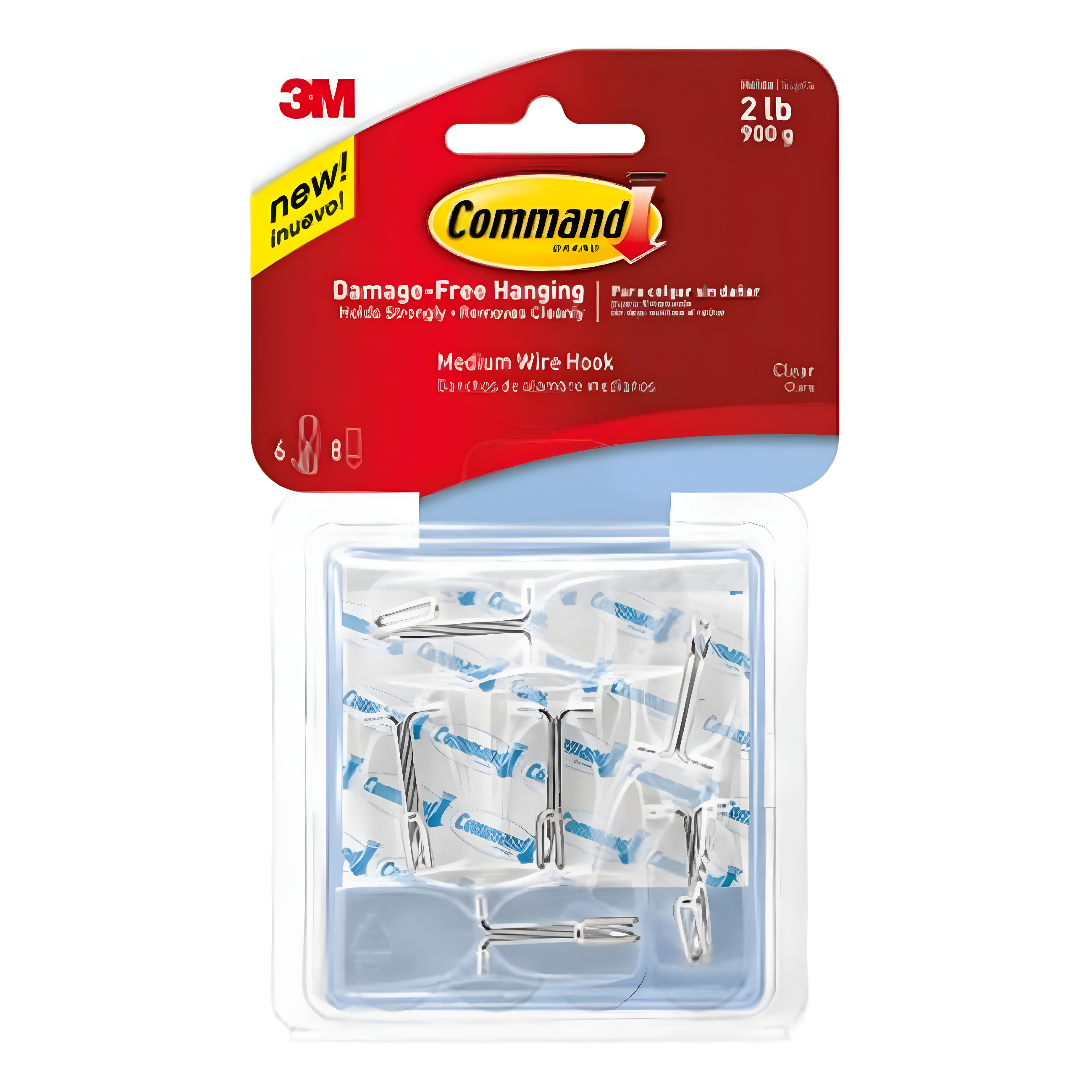 Command Command Hooks (Set of 6)