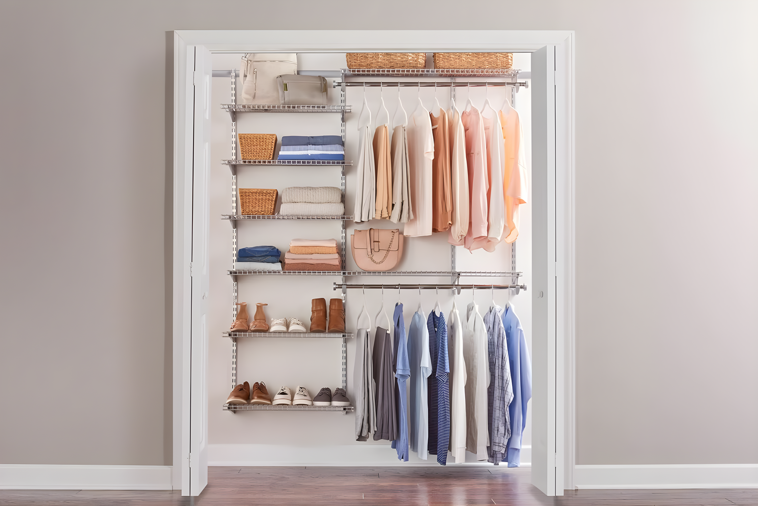 Configurations 36"W - 72"W Closet System