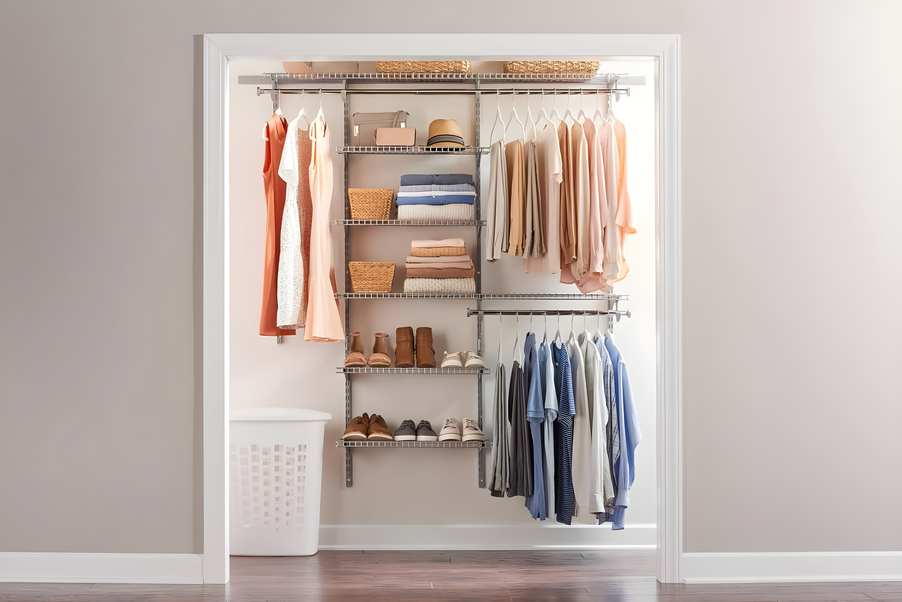Configurations 36"W - 72"W Closet System