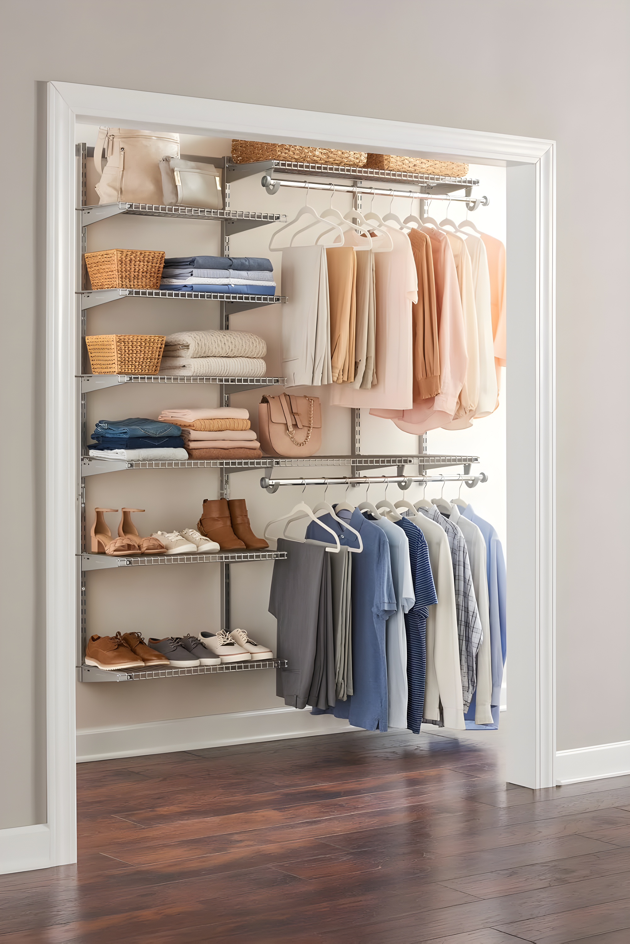 Configurations 36"W - 72"W Closet System
