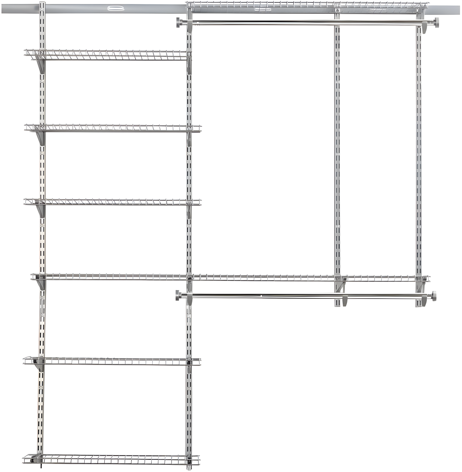 Configurations 36"W - 72"W Closet System