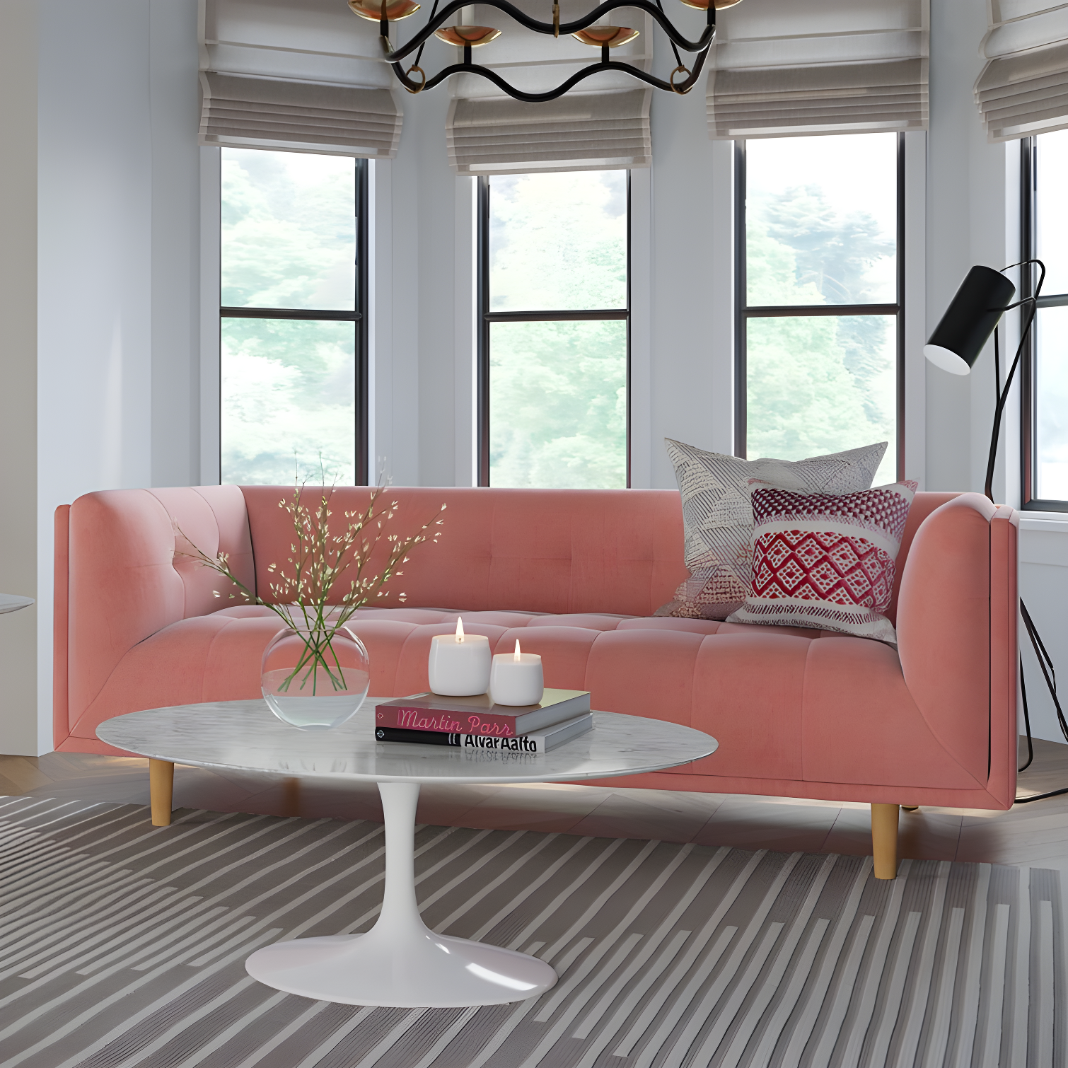 George 82'' Upholstered Sofa