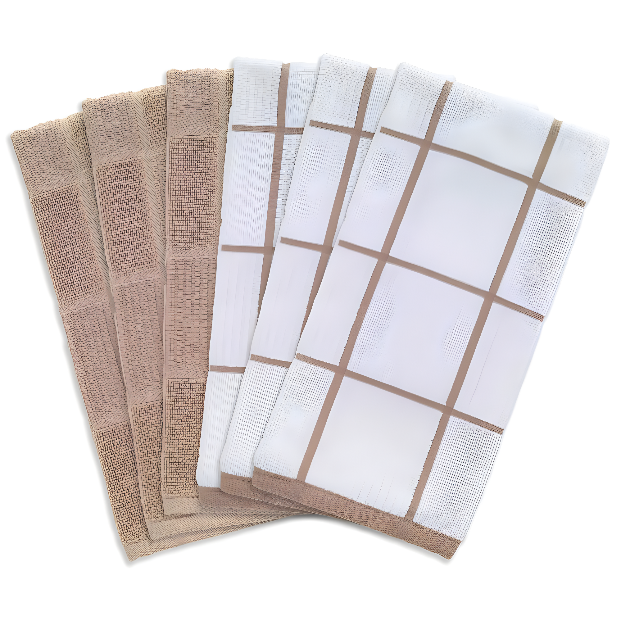 T-fal Solid and Check Dish Cloth